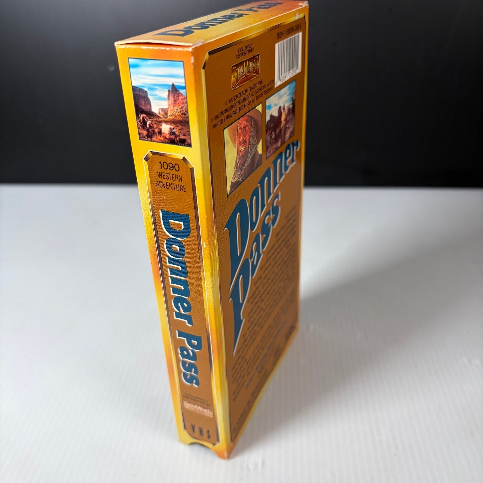 Donner Pass VHS 1991 Western Adventure Original Release StarMaker