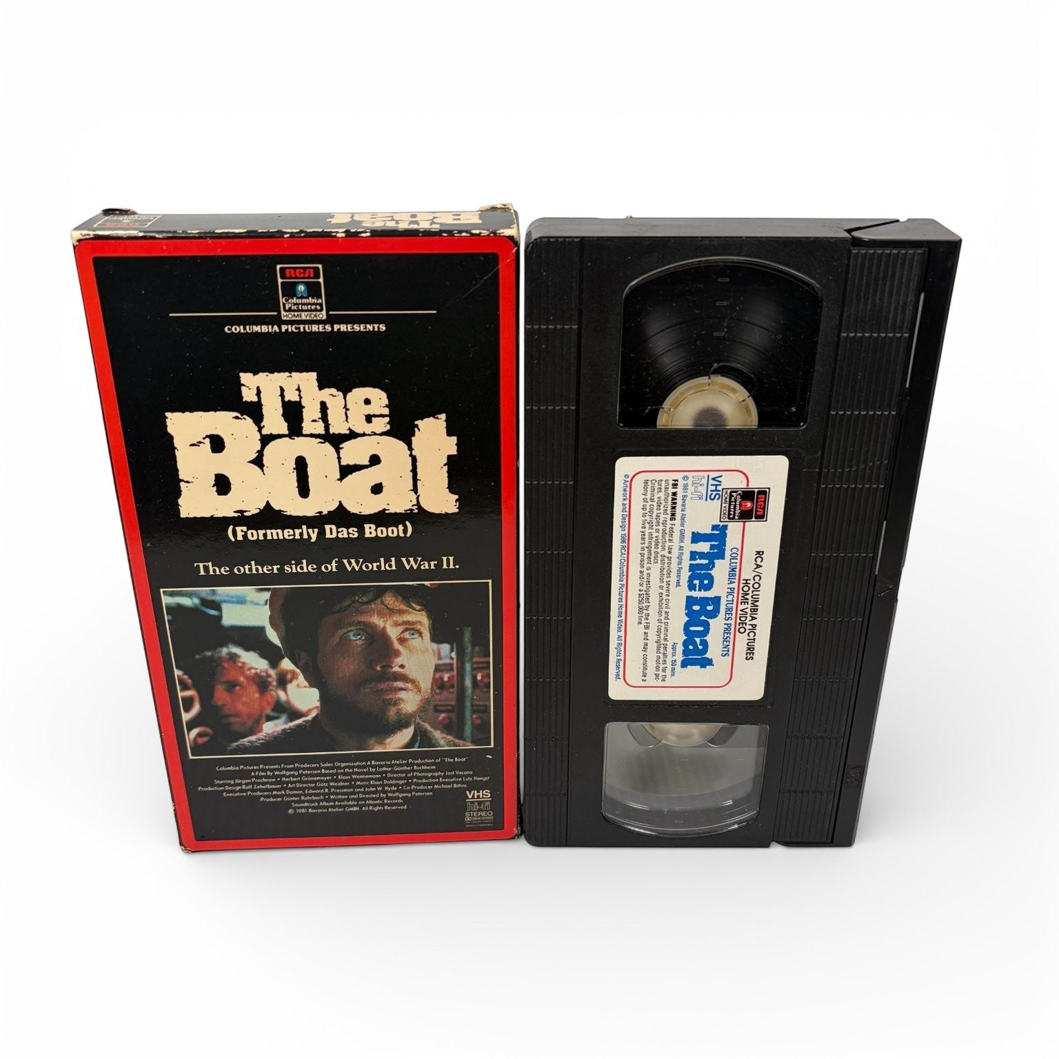 The Boat (Das Boot) VHS 1981 War Drama Dubbed RCA Columbia Pictures Home Video
