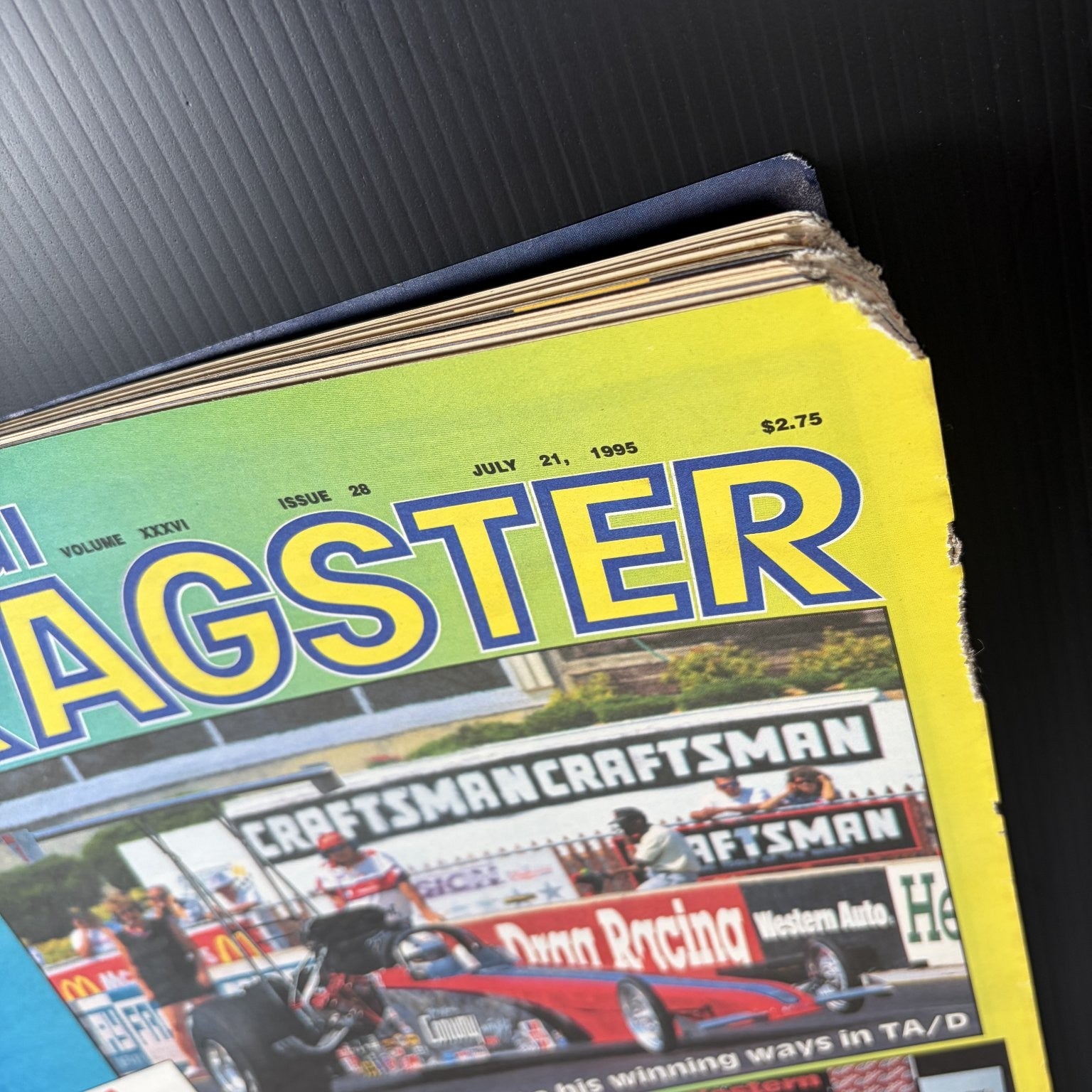 Lot of 20 National Dragster Magazine May - July 1995 NHRA Racing