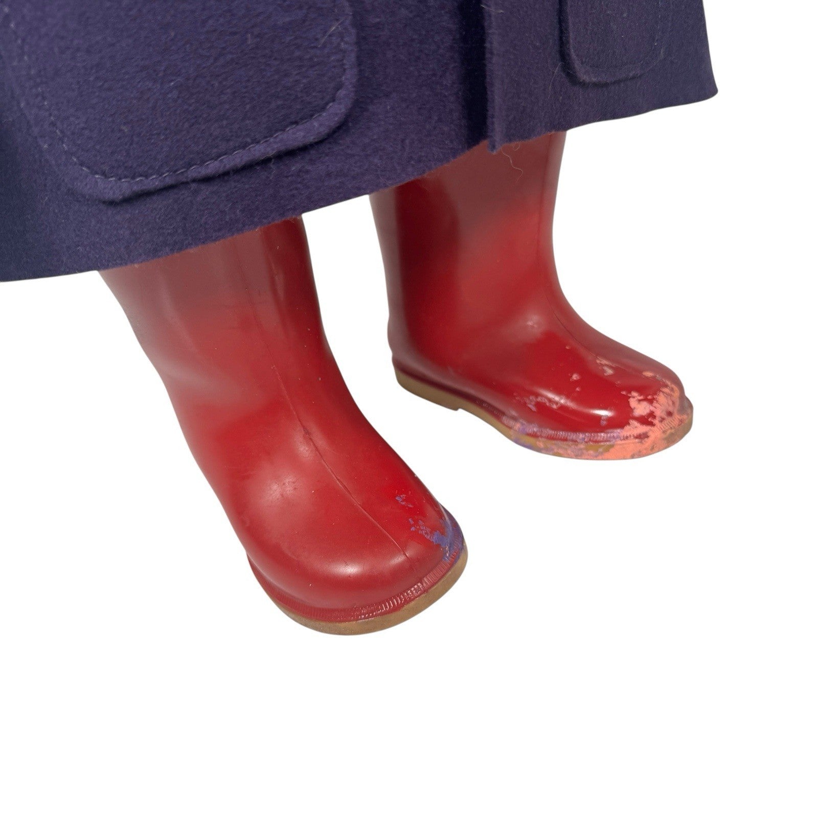 Vintage Gabrielle Designs Paddington Bear Early 1970s Dunlop Boots (Worn As Is)