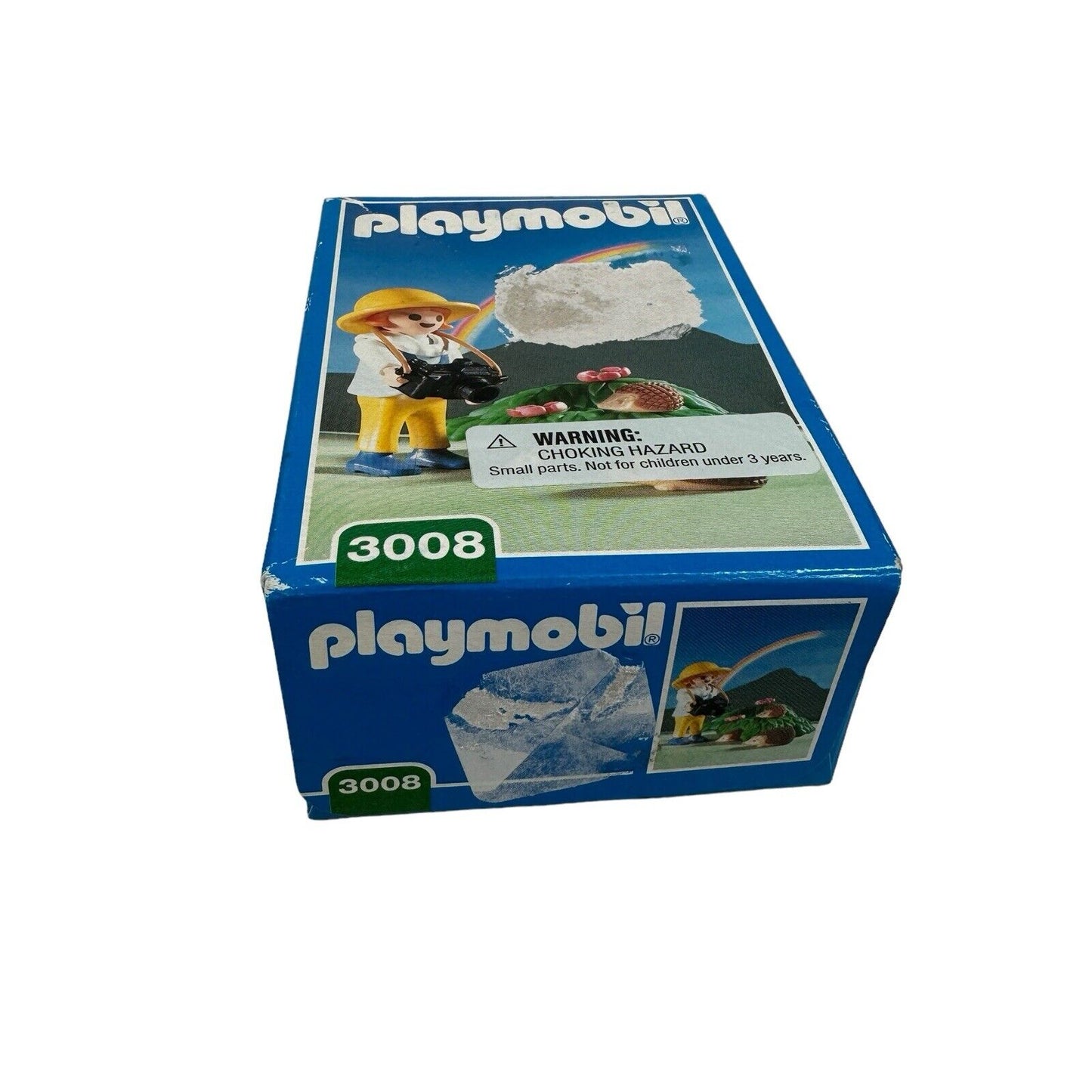 Playmobil 3008 Girl Photographer Camera Hedgehog Porcupine NEW Sealed Box 1998