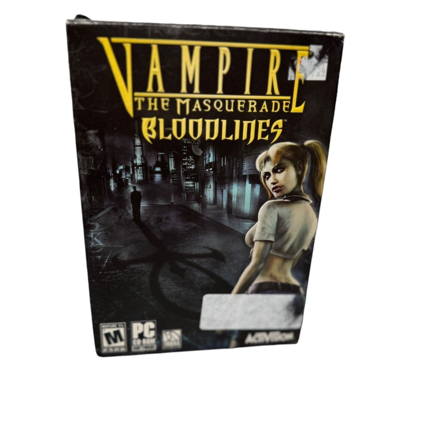 Vampire The Masquerade Bloodlines (PC, 2004) Complete in Box