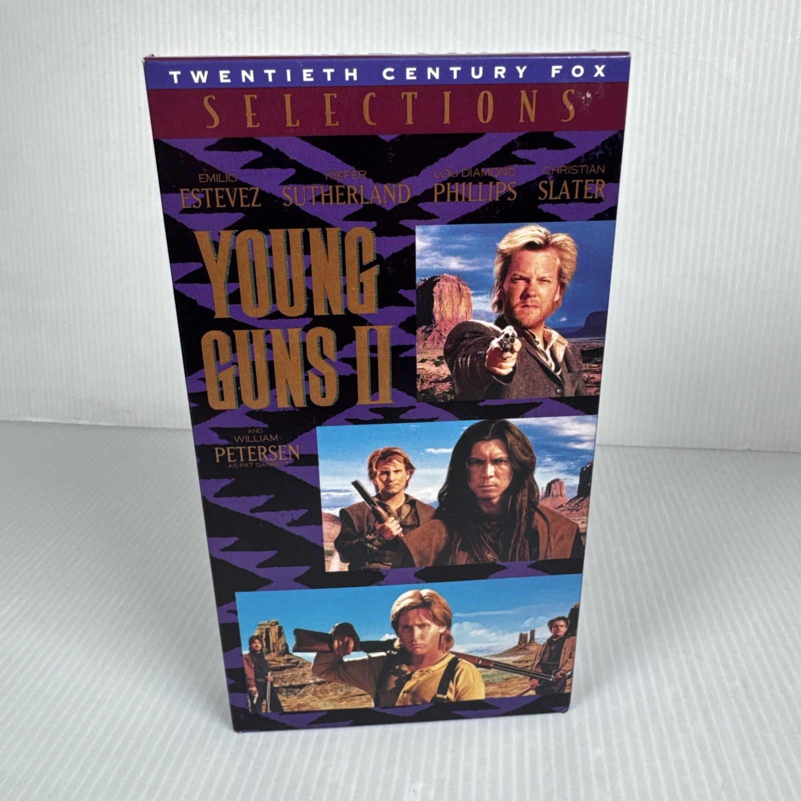 Young Guns II (VHS, 1991) Emilio Estevez, Kiefer Sutherland, Christian Slater