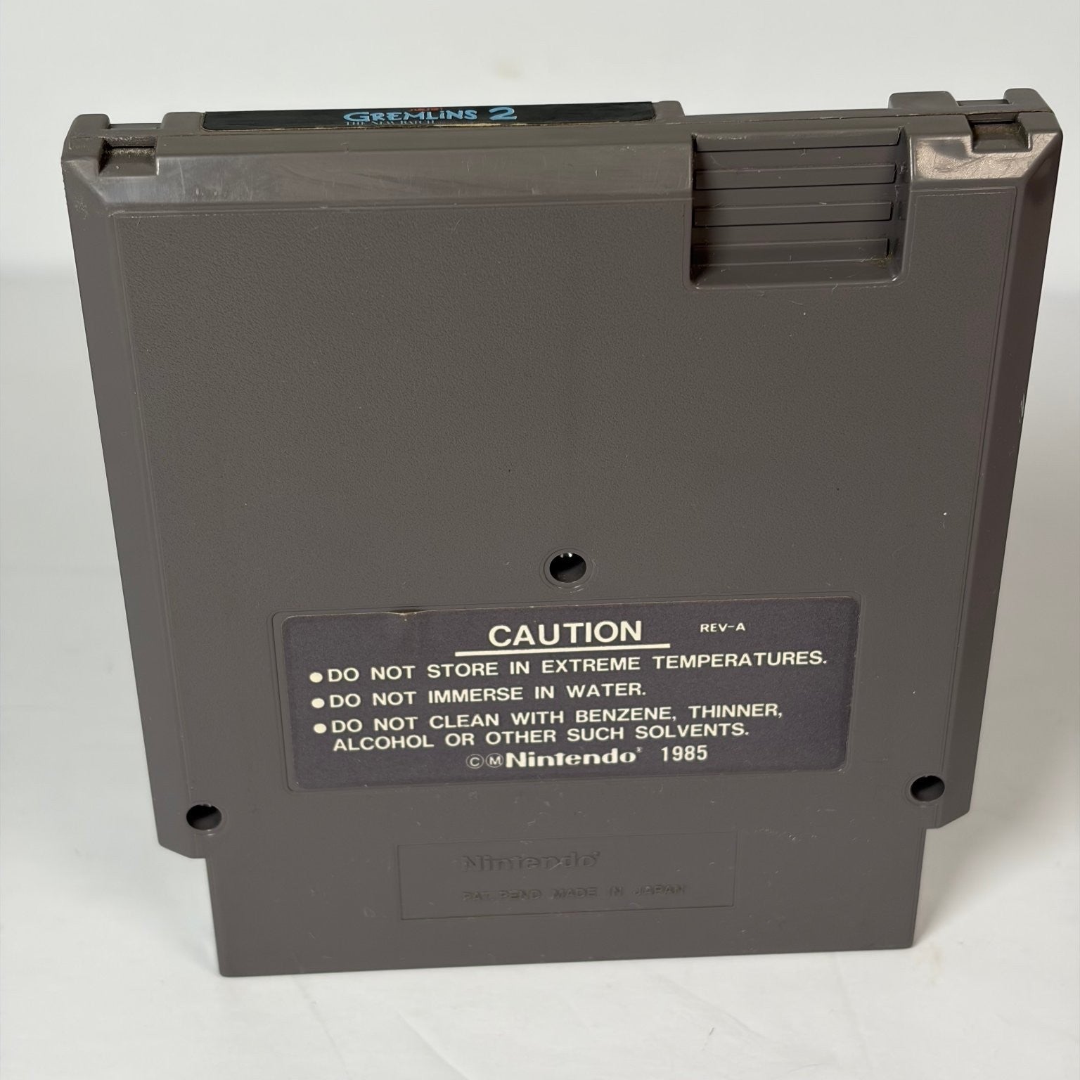 Gremlins 2 The New Batch NES Nintendo Entertainment System Game Cartridge