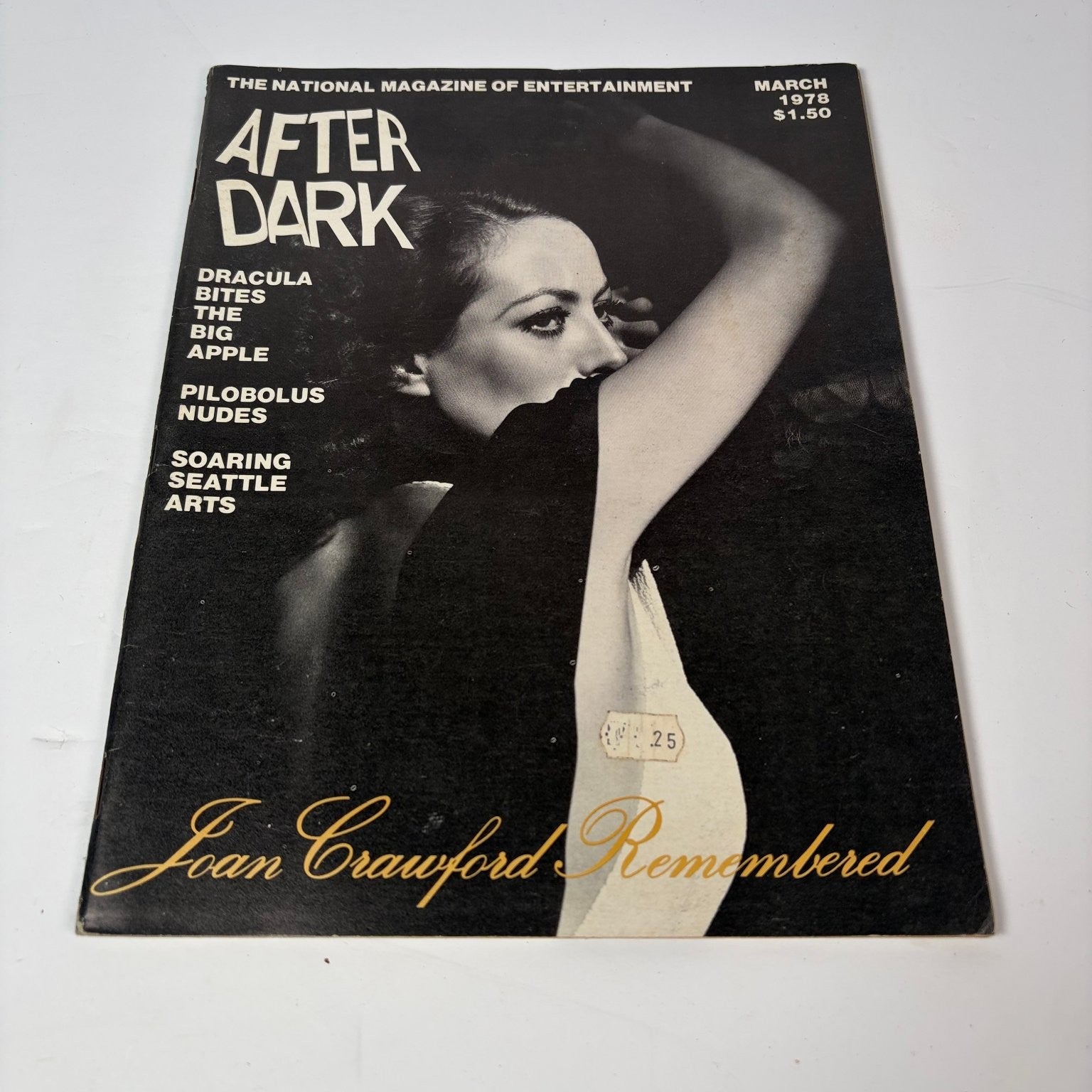 After Dark Magazine March 1978 Joan Crawford Remembered Entertainment Arts