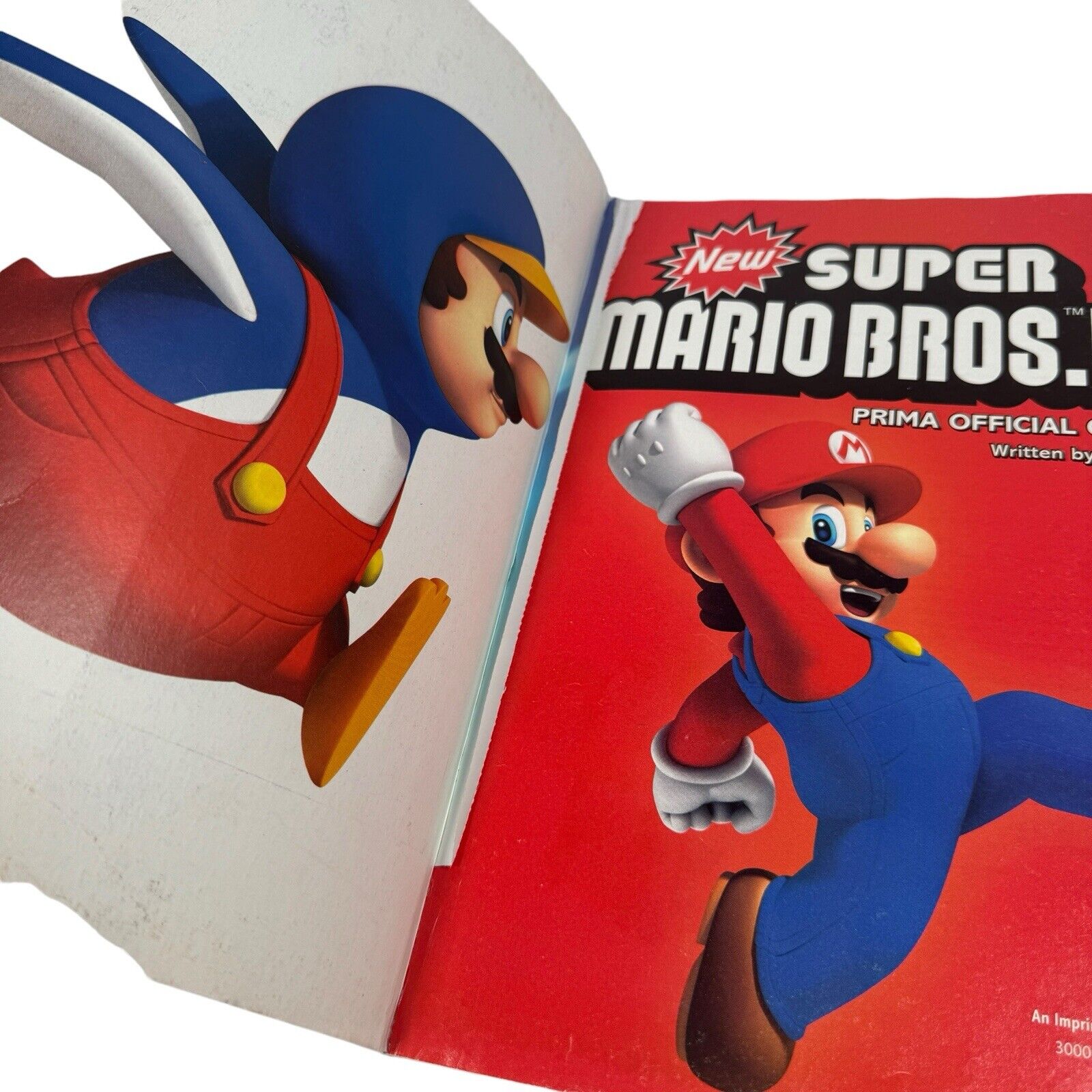 New Super Mario Bros Wii Premiere Edition Prima Strategy Game Guide No Poster