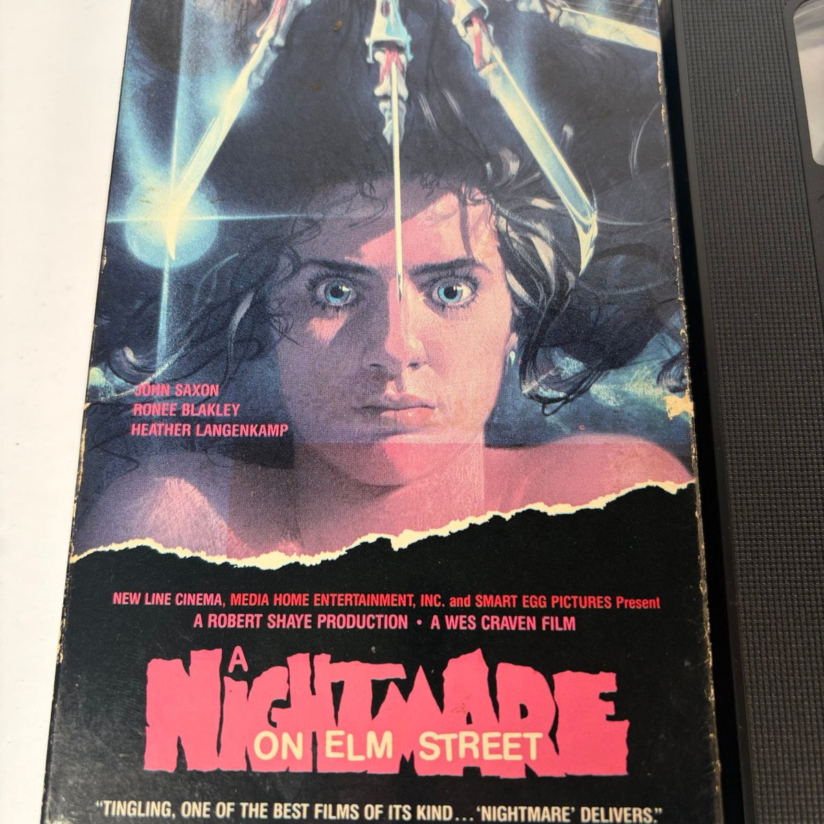 A Nightmare on Elm Street VHS 1985 Horror Media Release w/ Double Flap