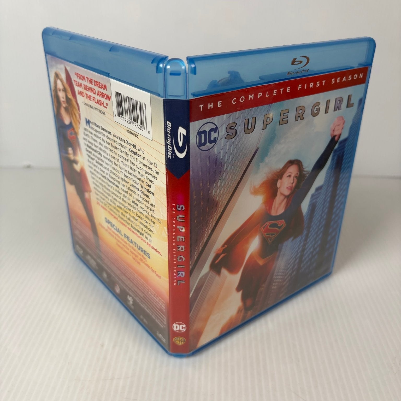 Supergirl: The Complete First Season Blu-ray 2016 Melissa Benoist DC Comics