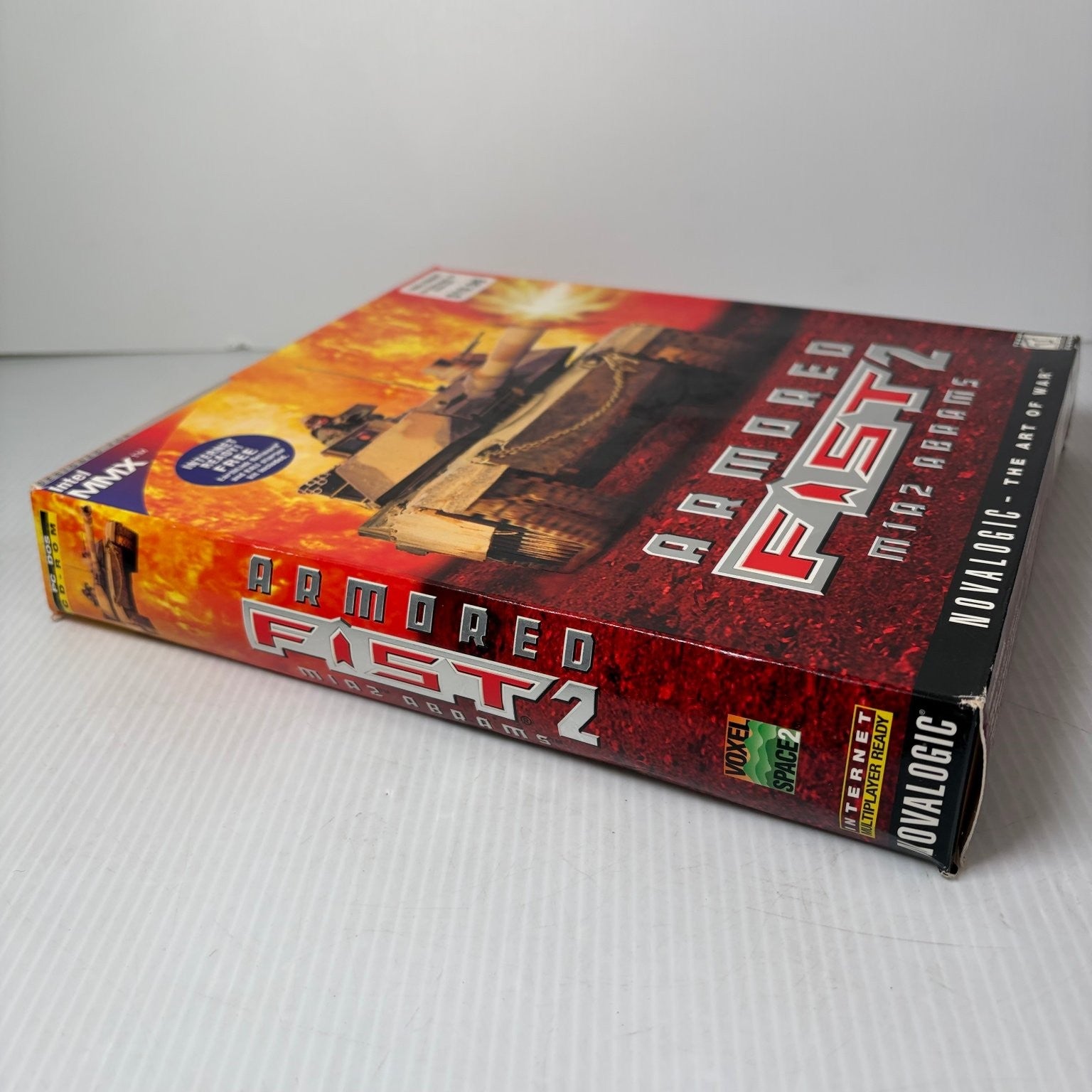 Armored Fist 2 M1A2 Abrams Big Box PC Game Novalogic Tank Simulator Complete