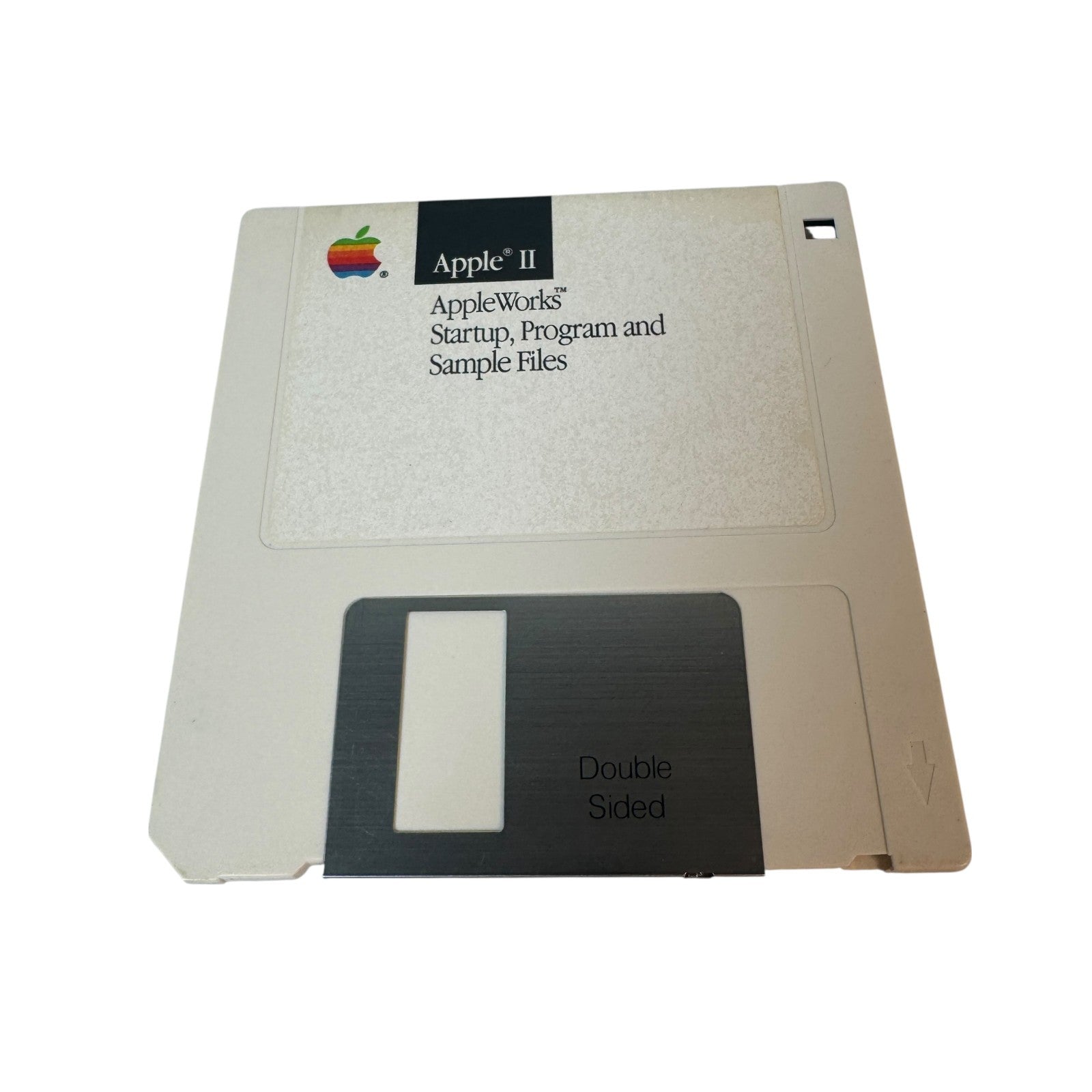 Vintage Apple II AppleWorks Disks Business Software 3.5" Floppy Disk Set