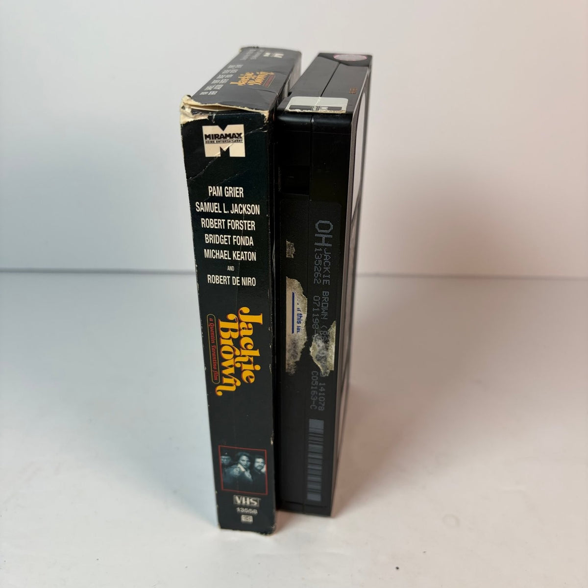 Jackie Brown VHS 1997 Crime Thriller Tarantino Miramax