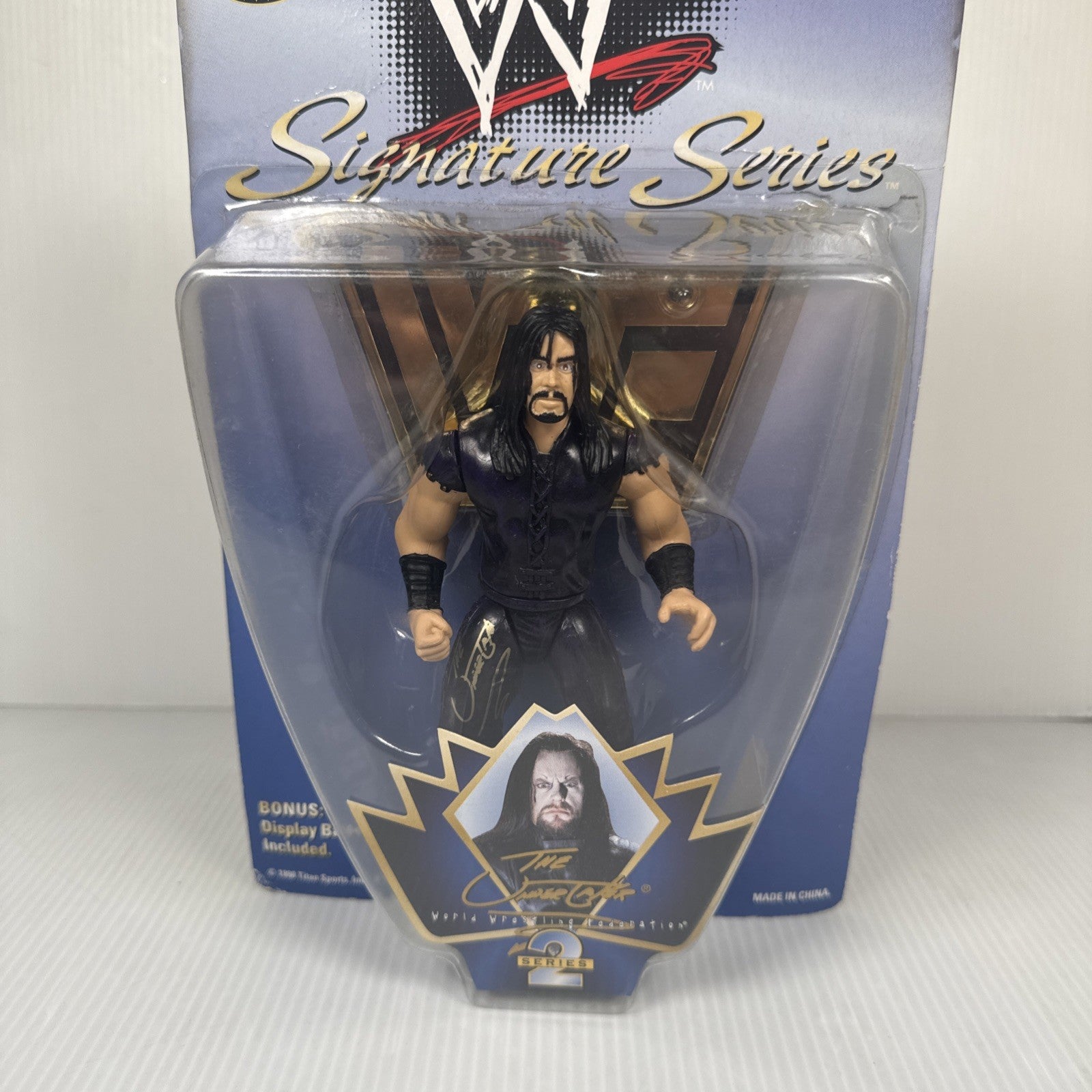 Jakks Pacific 1998 WWF The Undertaker Signature Series 2 Action Figure NIP (14B)