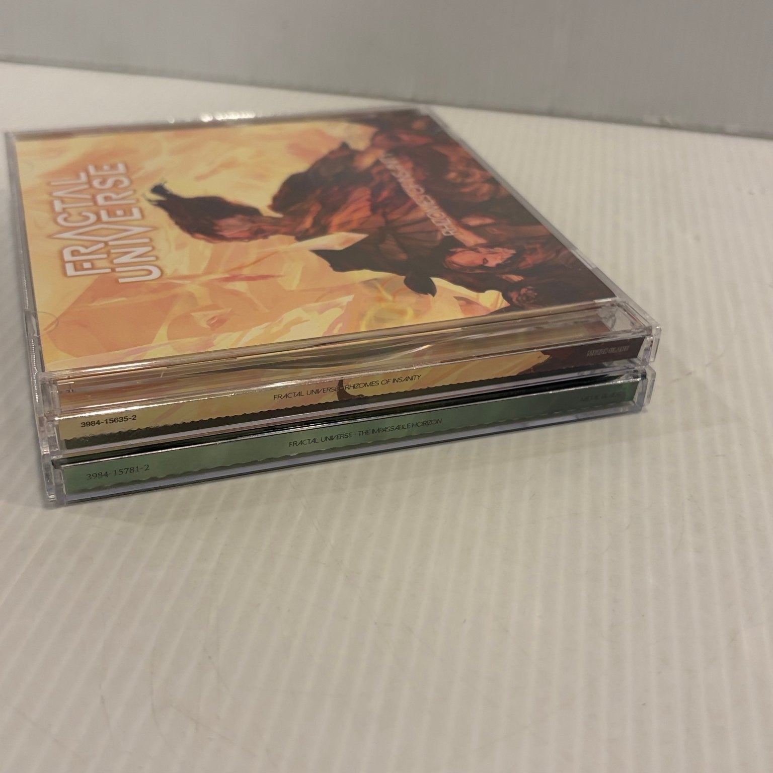 FRACTAL UNIVERSE Lot of 2 CDs Rhizomes of Insanity & The Impassable Horizon