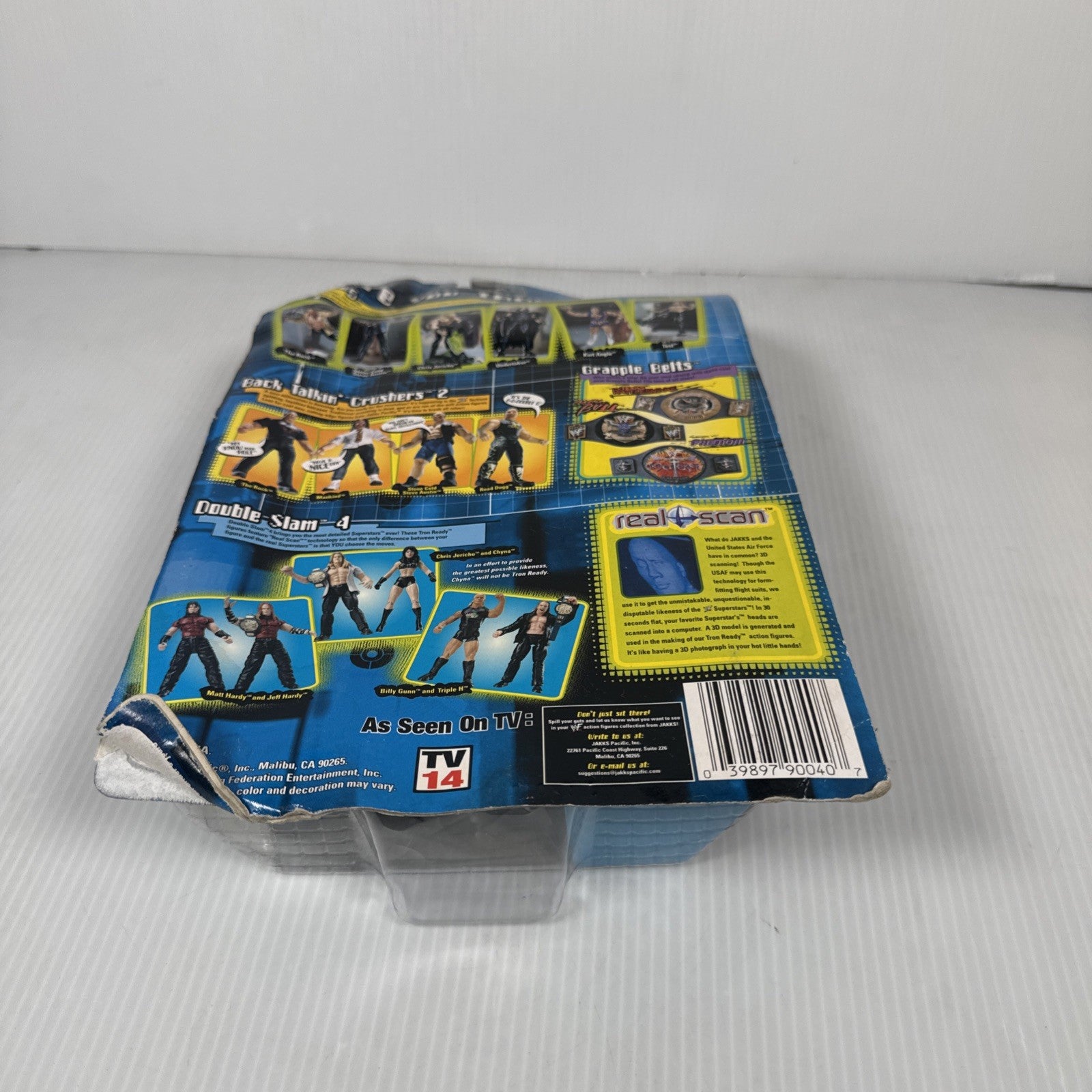 2000 WWF WWE Jakks Chris Jericho Smackdown Wrestling Figure WCW AEW Stampede