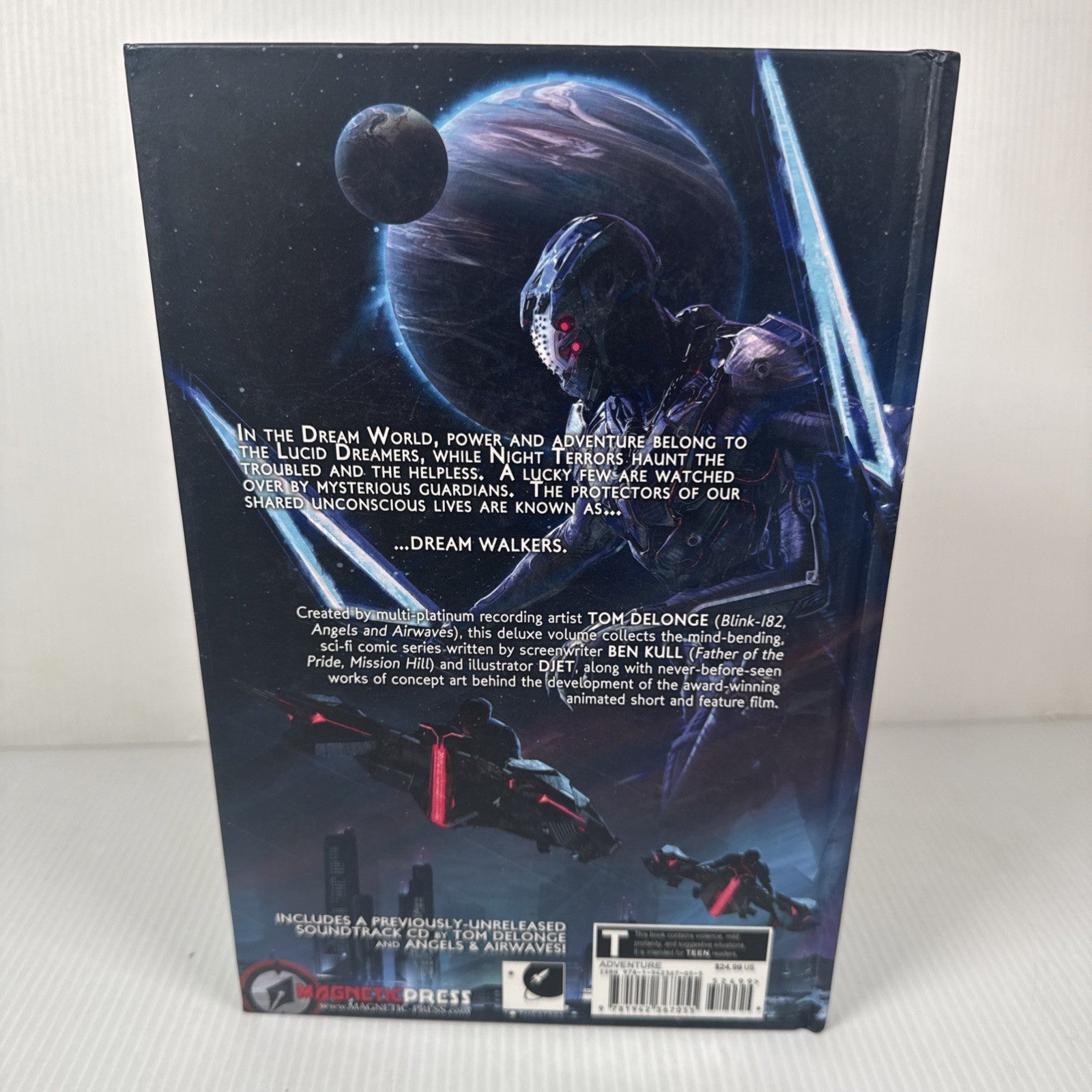 Poet Anderson: The Dream Walker by Tom Delonge With Soundtrack First Printing