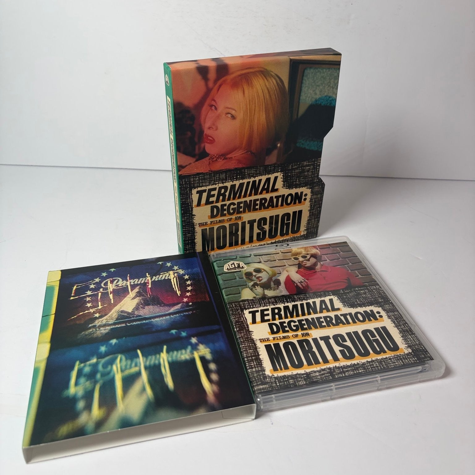 Terminal Degeneration The Films of Jon Moritsugu AGFA Blu-ray Box Set Slipcover