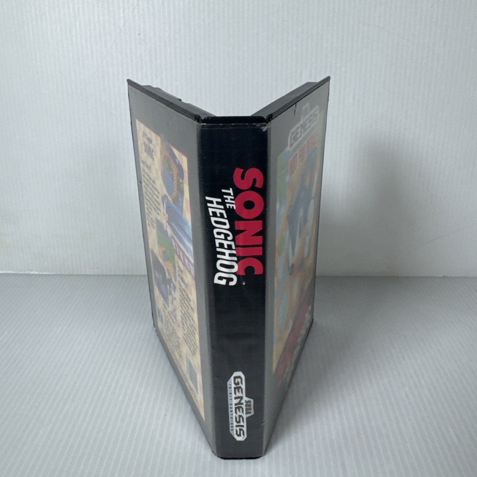 Sonic the Hedgehog (Sega Genesis, 1991) Game, Case, & Manual; Tested and Working