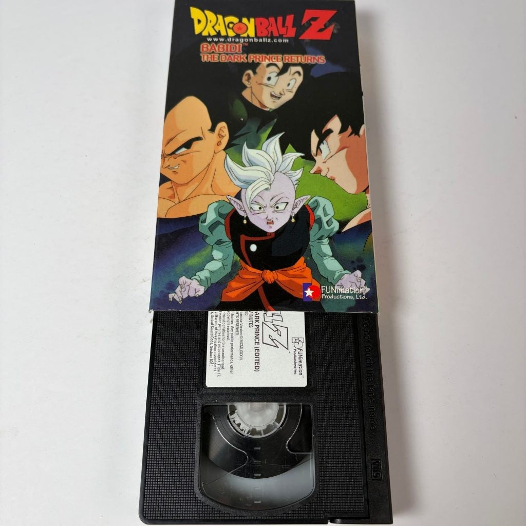 Dragon Ball Z Babidi The Dark Prince Returns VHS FUNimation Edited Anime