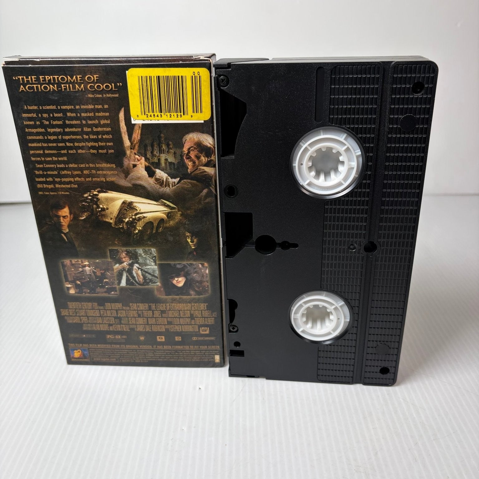The League of Extraordinary Gentlemen VHS 2003 Action Adventure Fox