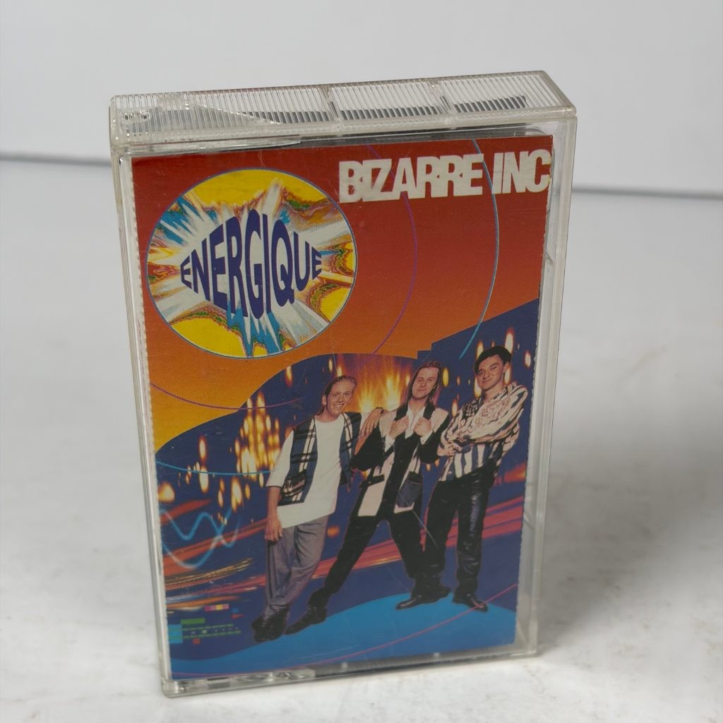 Bizarre Inc Energique Cassette Tape 1992 Columbia CT 53009 Rave Dance