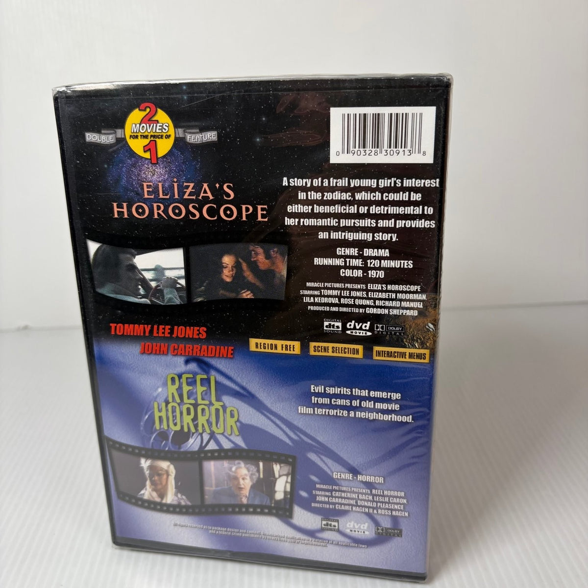 Eliza's Horoscope / Reel Horror DVD (1970) Tommy Lee Jones Double Feature