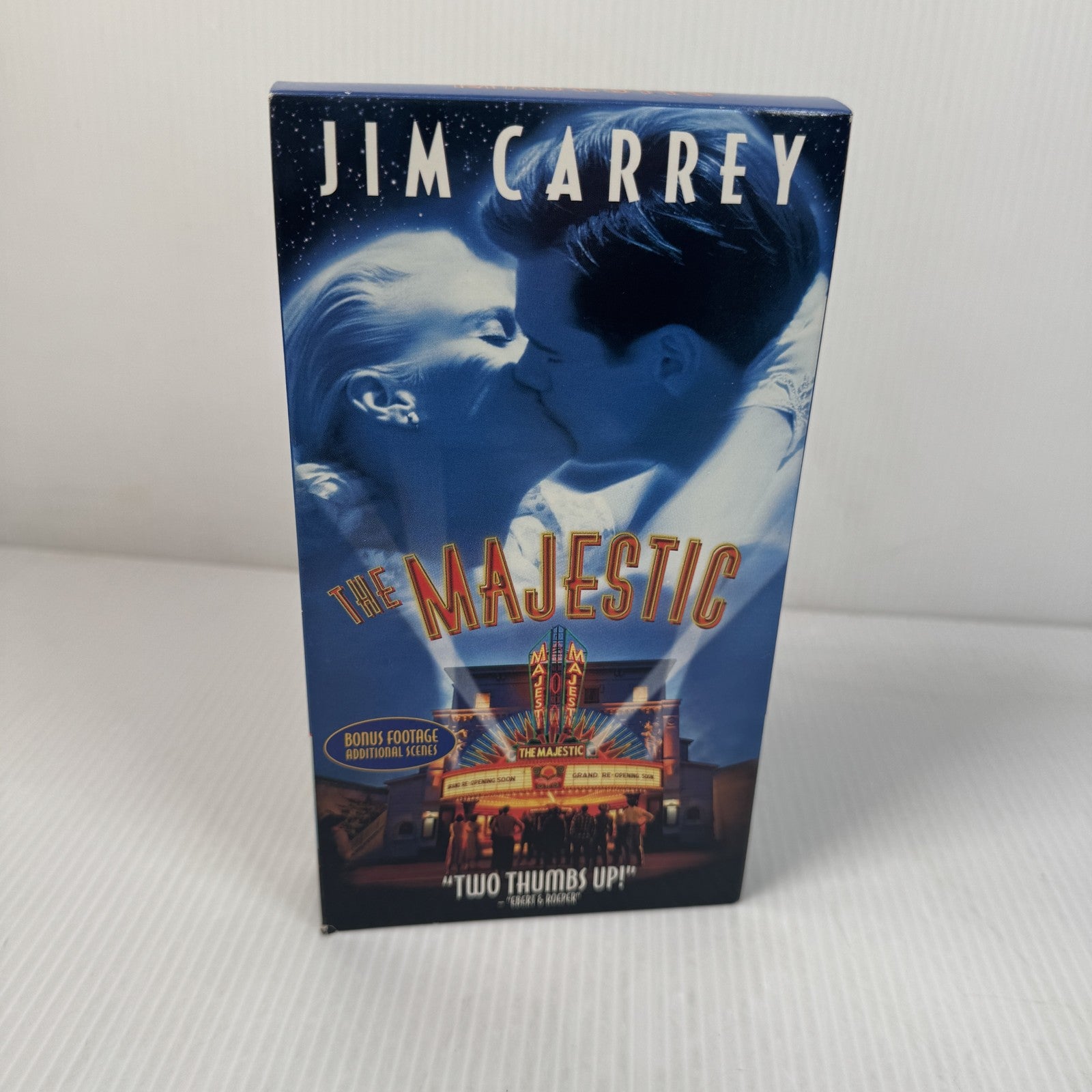 Vintage The Majestic VHS Jim Carrey 2001 Movie Drama Castle Rock Warner Bros