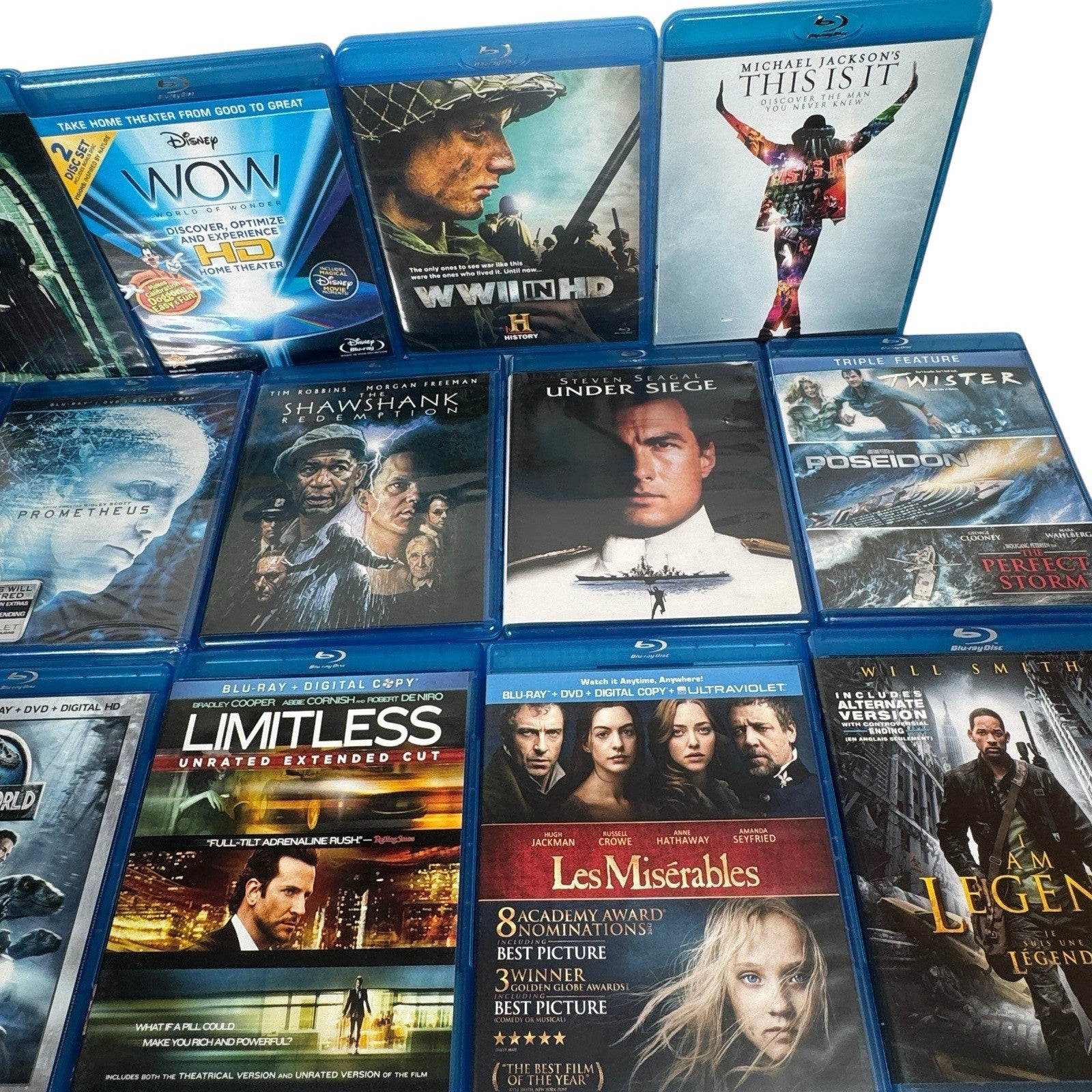 Lot of 14 Action Movie & Documentary Blu Rays Avatar, Prometheus & More