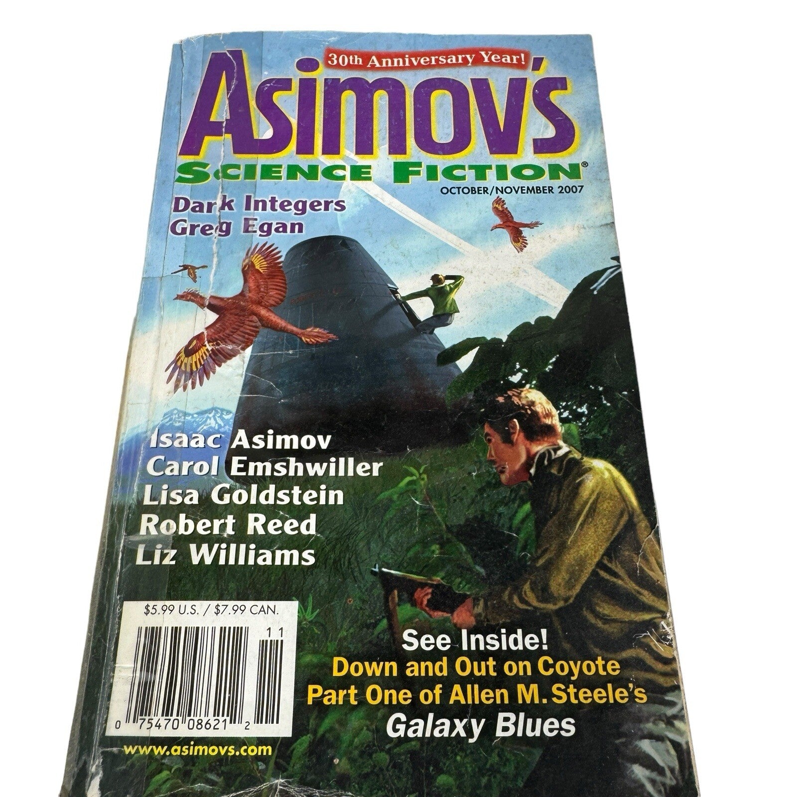 Mixed Lot Of Science Fiction Magazines Asimov Fantasy & Science Fiction Analog