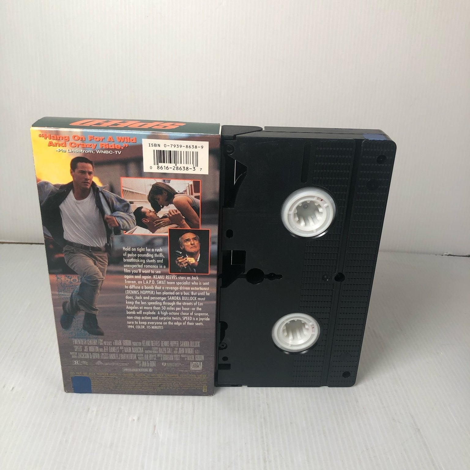Speed VHS 1994 Action Thriller Premiere Series 20th Century Fox