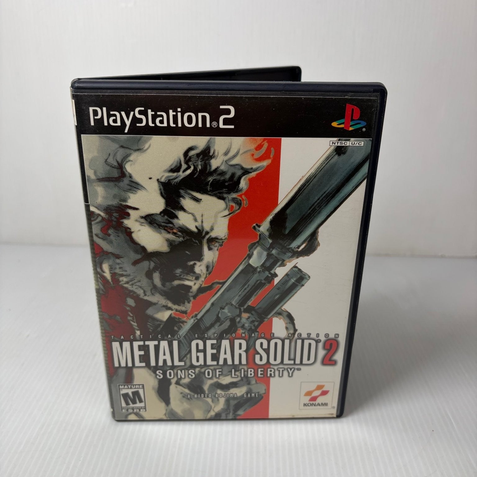 Metal Gear Solid 2 Sons of Liberty PlayStation 2 Video Game PS2 Konami