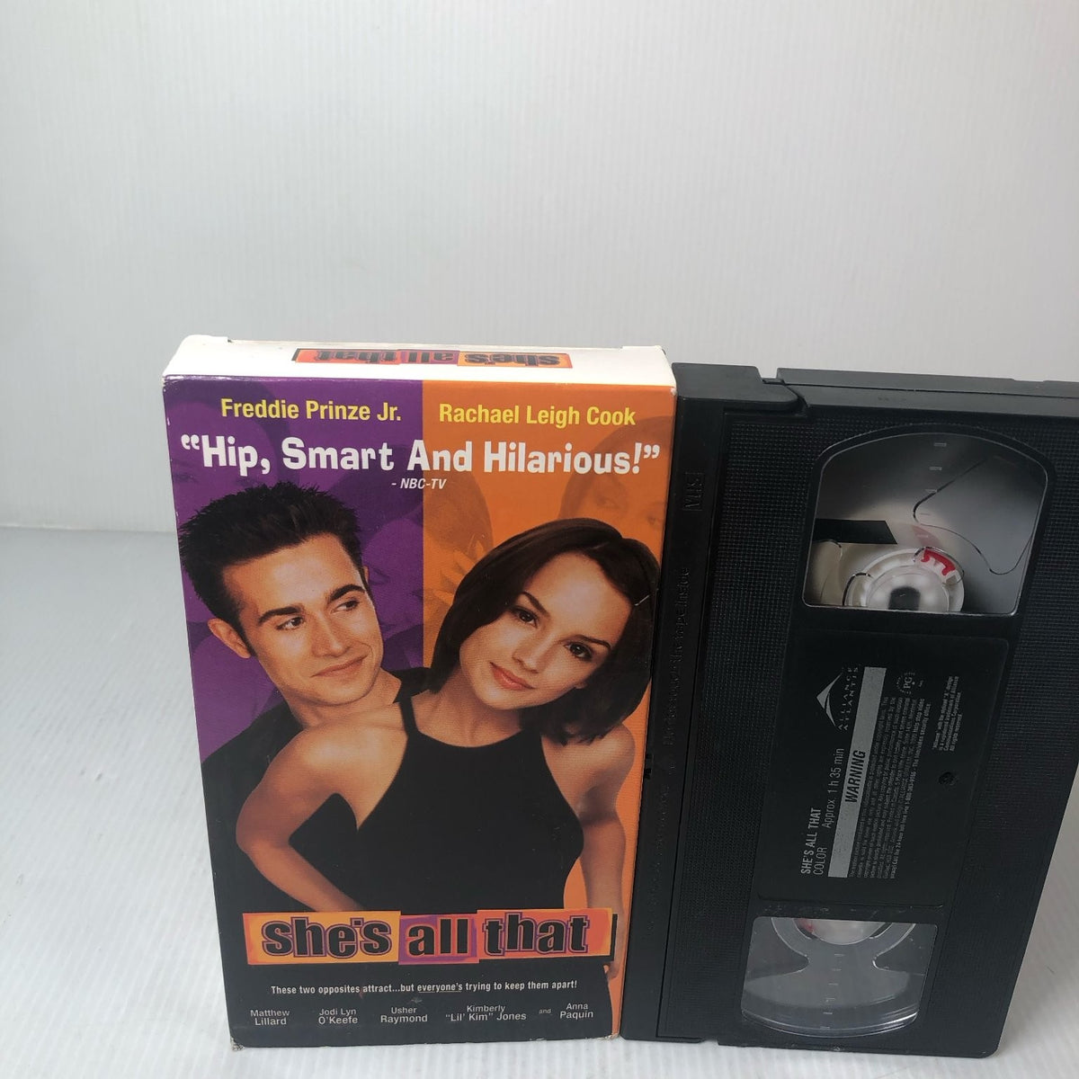 She's All That VHS 1999 Romantic Comedy Miramax Freddie Prinze Jr.