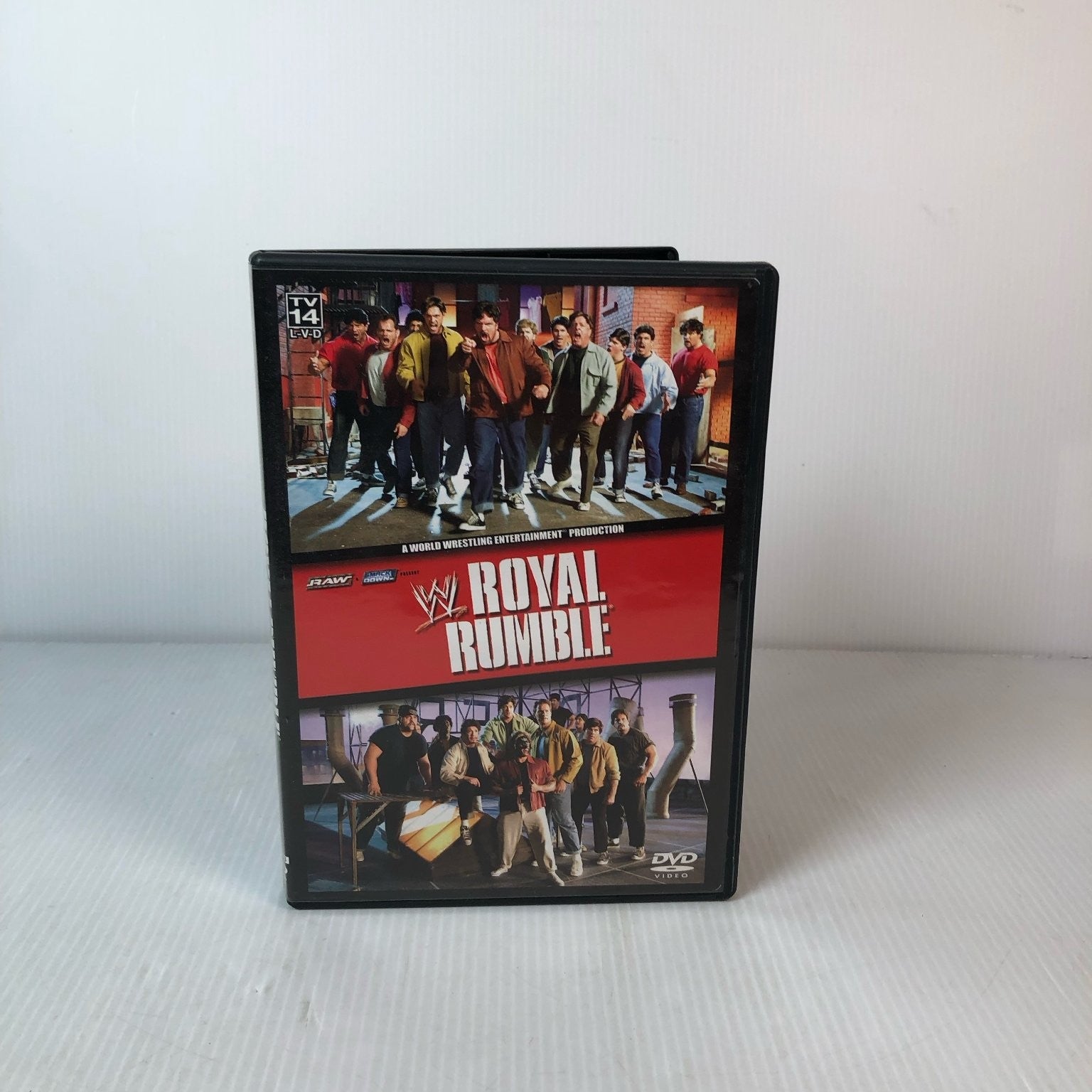 WWE Royal Rumble DVD 2005 HHH Randy Orton Kurt Angle JBL Undertaker Edge