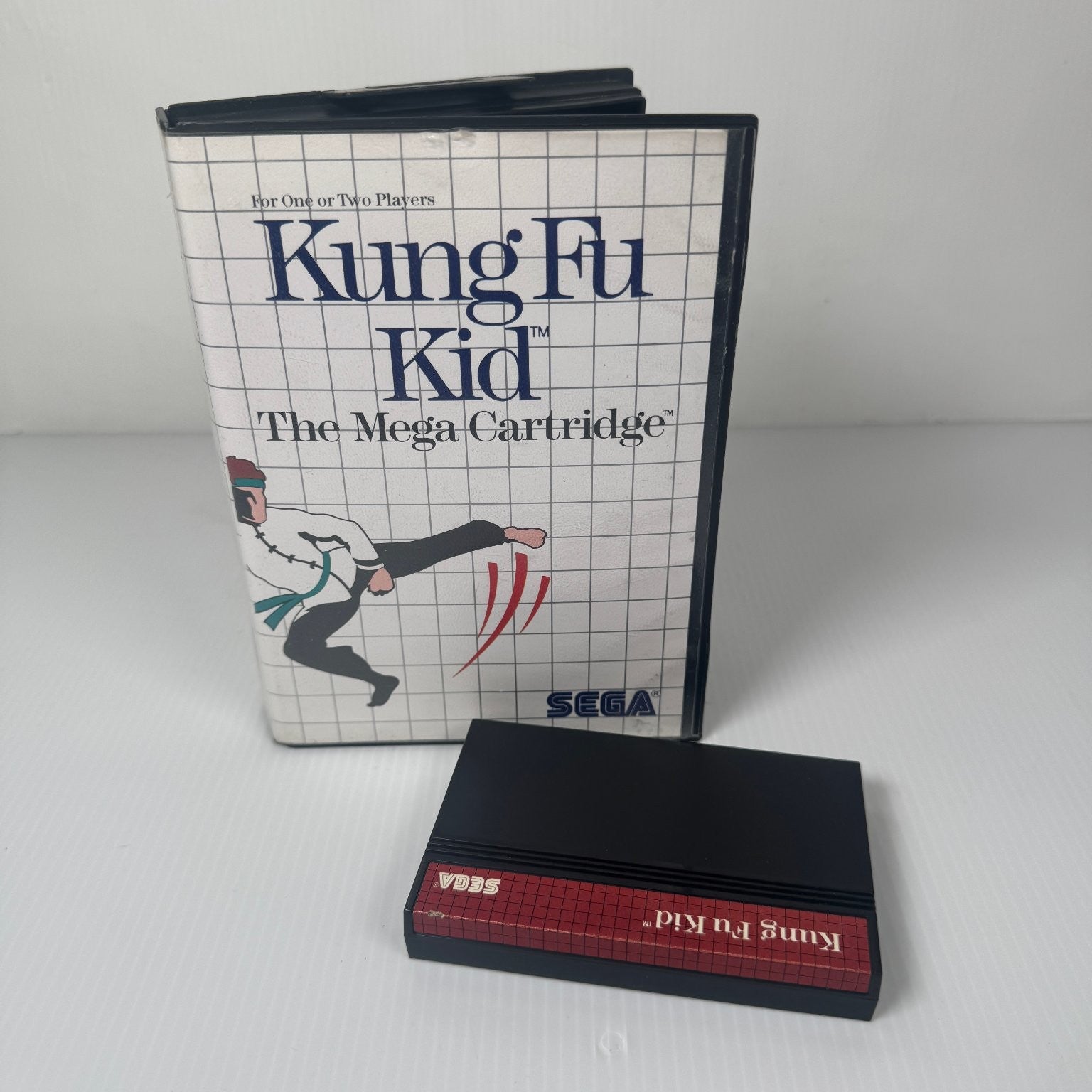 Kung Fu Kid Sega Master System The Mega Cartridge Video Game Case & Game
