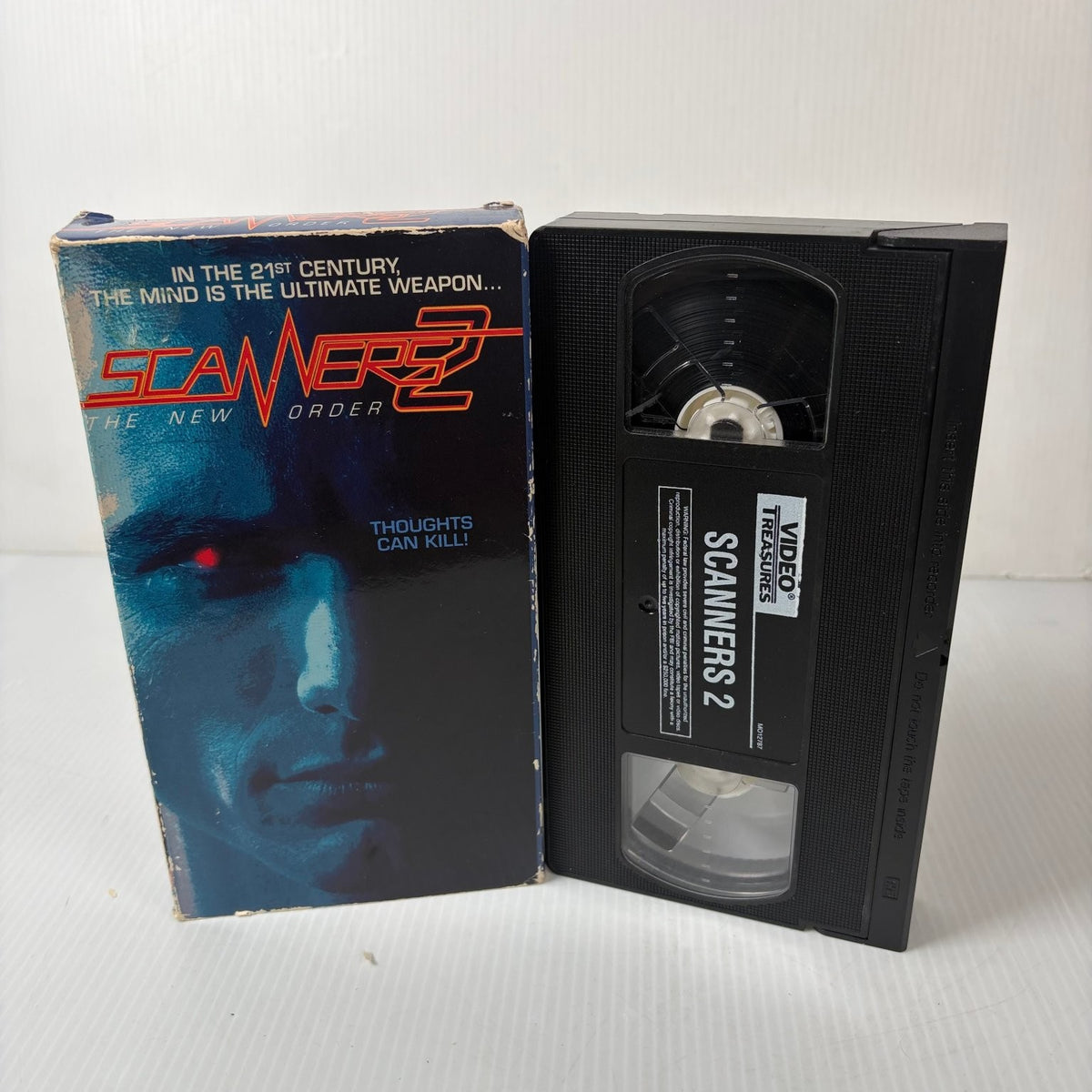 Scanners II The New Order VHS 1991 Sci-Fi Thriller Video Treasures