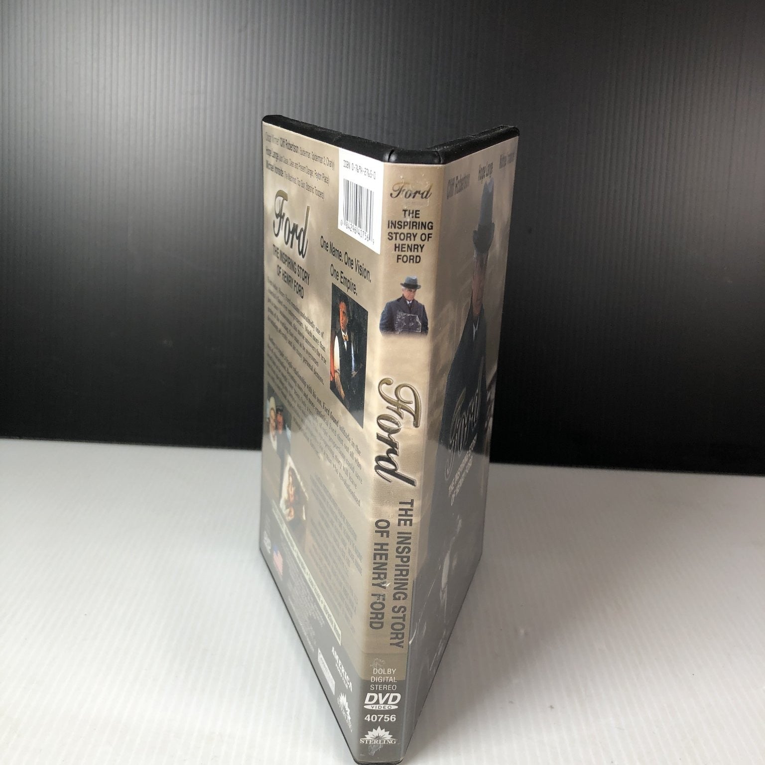 Ford DVD 1987 The Inspiring Story of Henry Ford Cliff Robertson