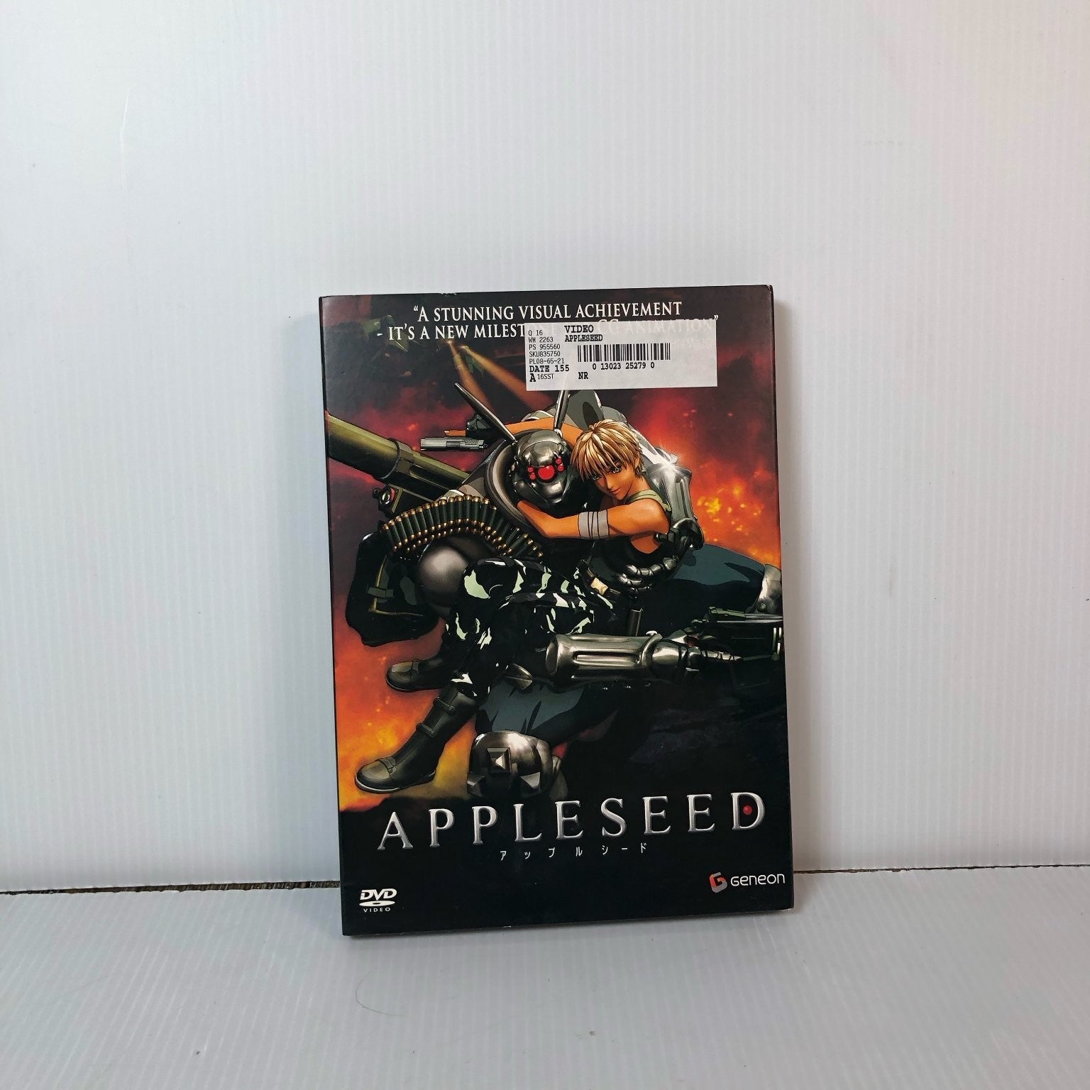 Appleseed DVD 2004 Anime Sci-Fi Action Shinji Aramaki Geneon English Japanese