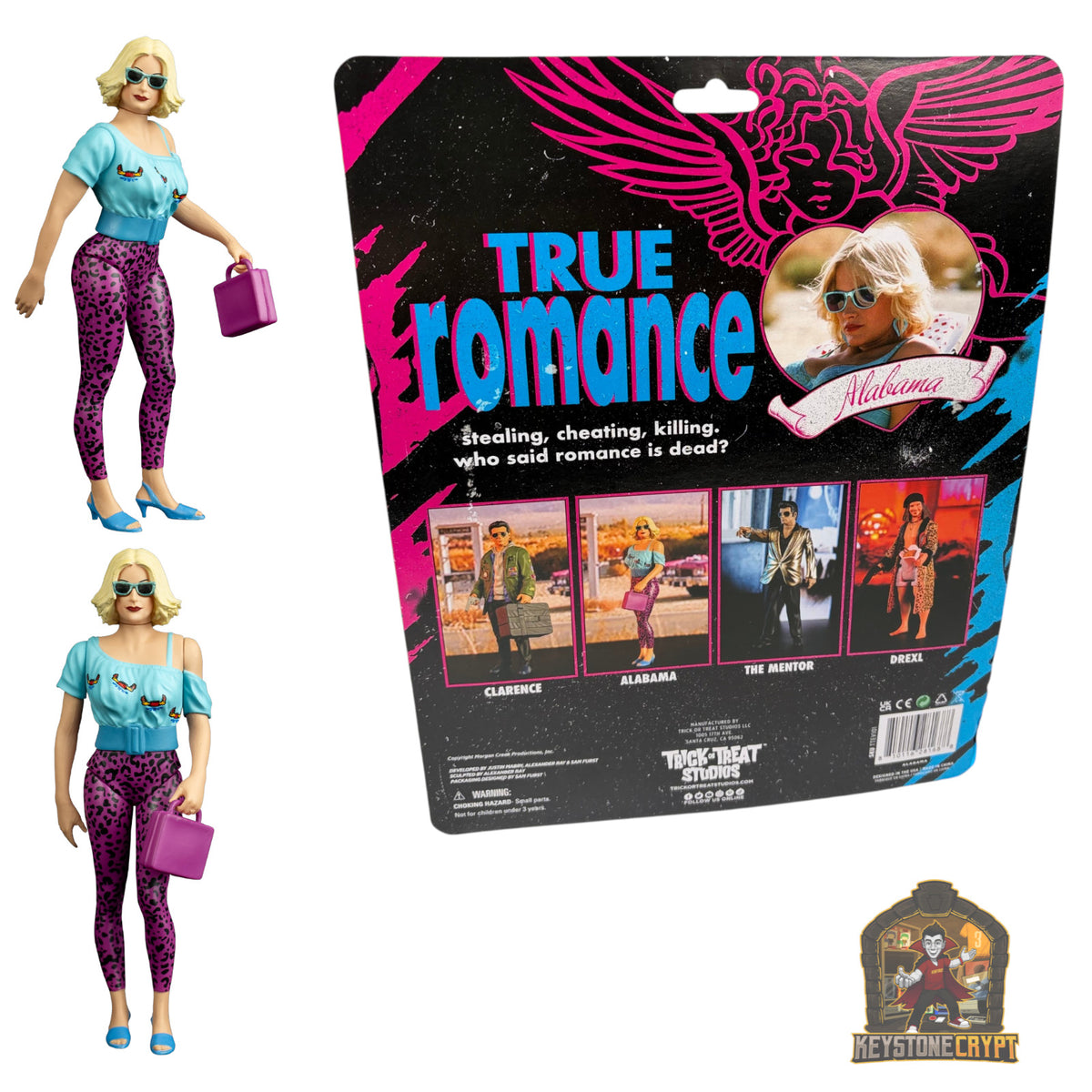 True Romance Alabama Whitman 5" Action Figure Patricia Arquette Trick or Treat