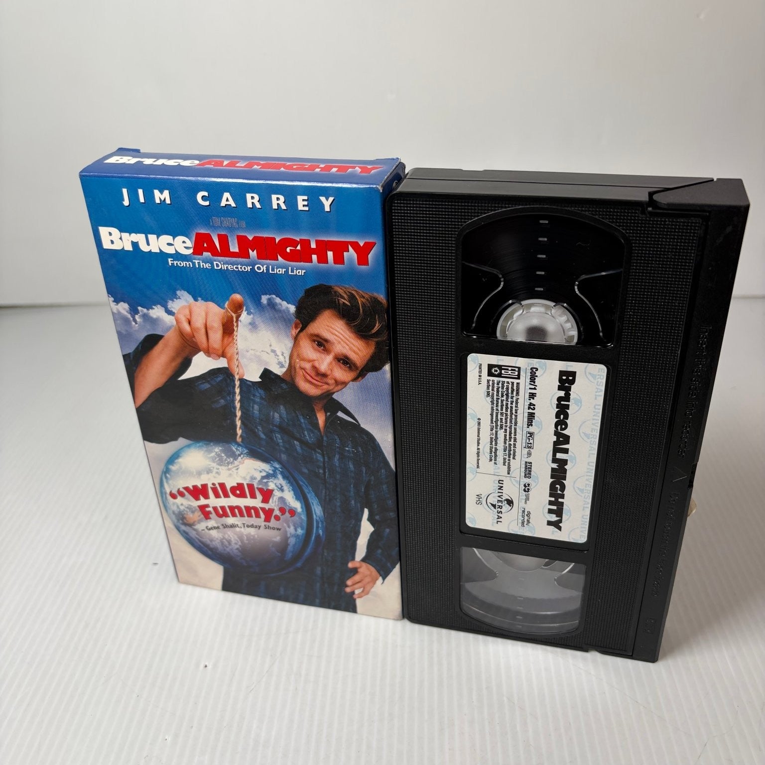 Bruce Almighty VHS 2003 Comedy Jim Carrey Universal PG-13