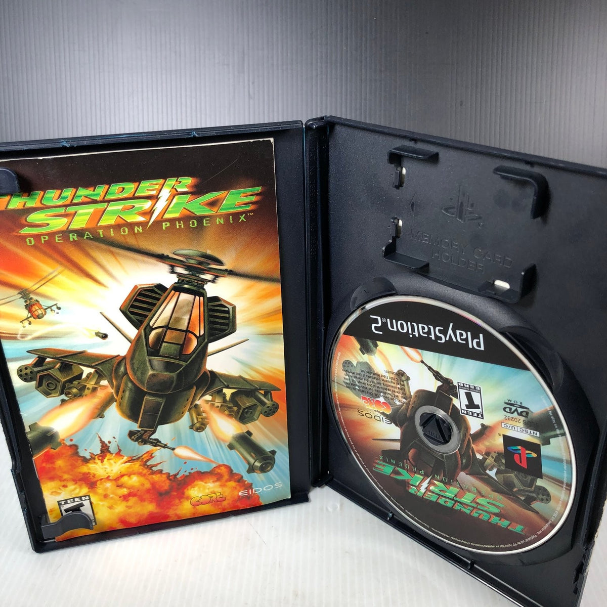 Thunderstrike Operation Phoenix PlayStation 2 Video Game Complete CIB