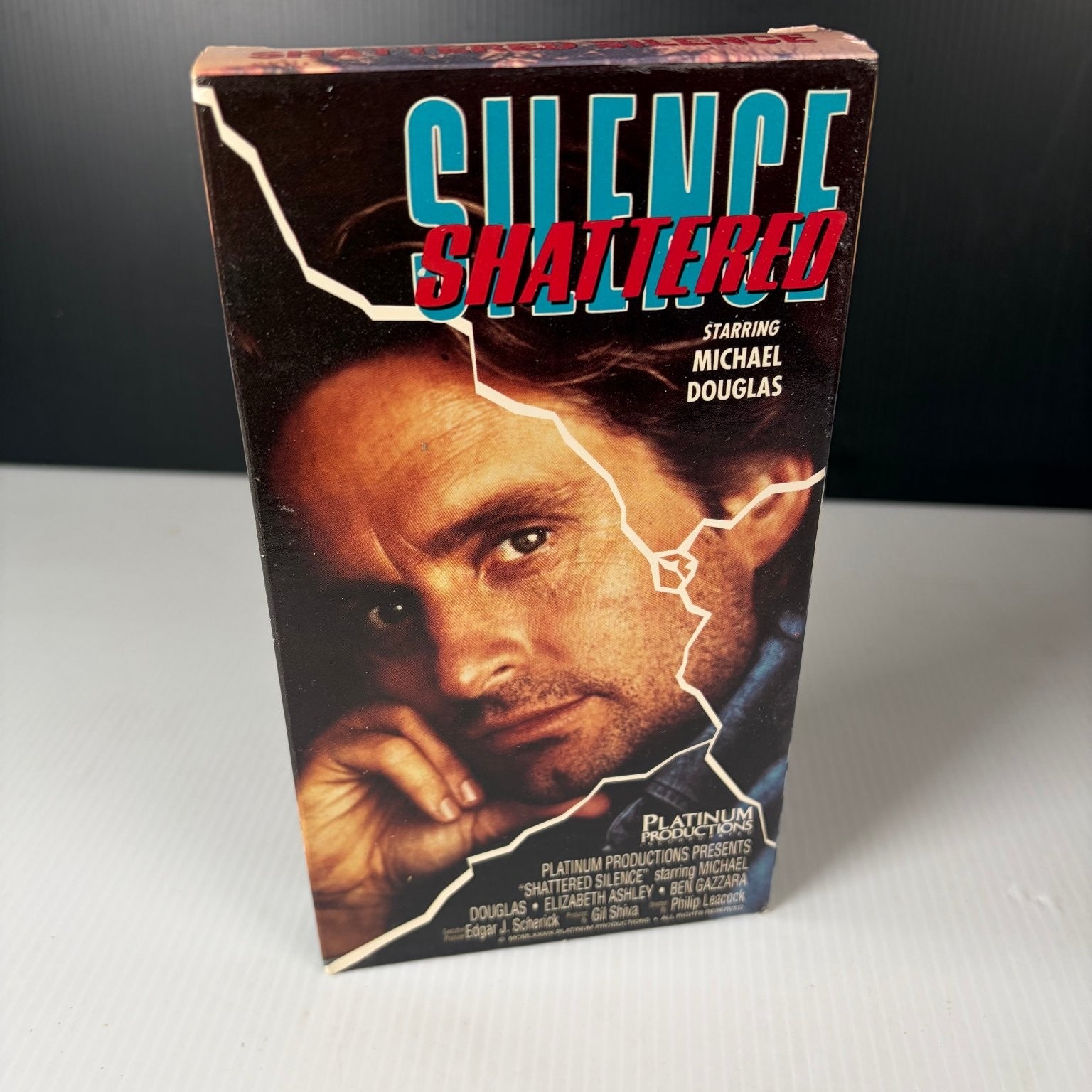Shattered Silence VHS 1992 Thriller Mystery Platinum Productions