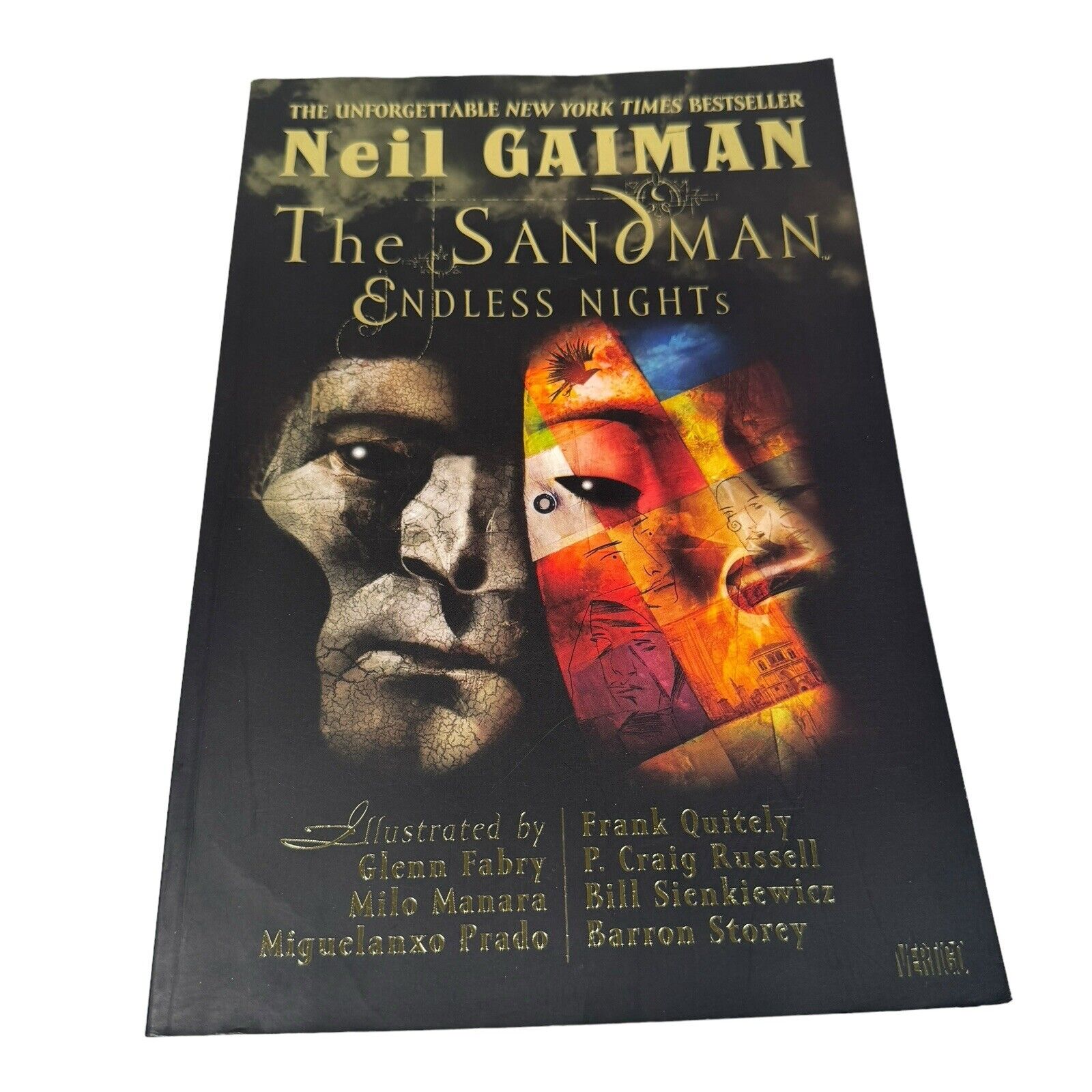 2003 THE SANDMAN: ENDLESS NIGHTS, Soft Cover Graphic Novel 1st Edition 1st Print