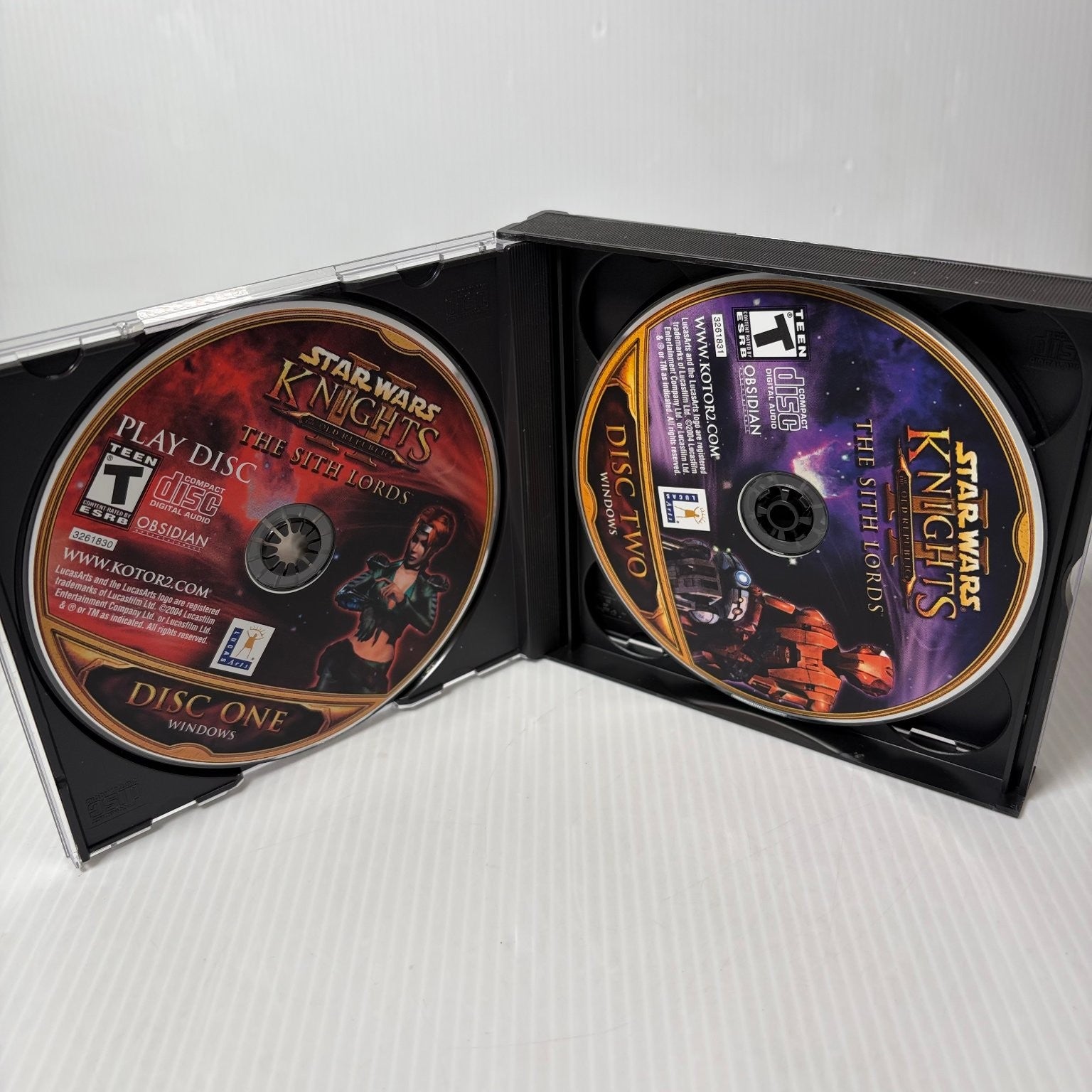 Star Wars Knights of the Old Republic II The Sith Lords PC Video Game RPG