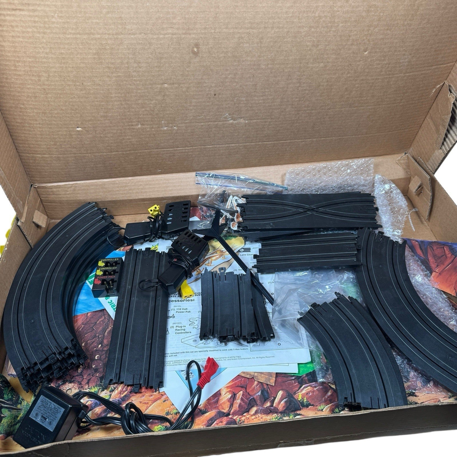 The Lost World Electronic Race Set Accessories (No Cars Or T-Rex)