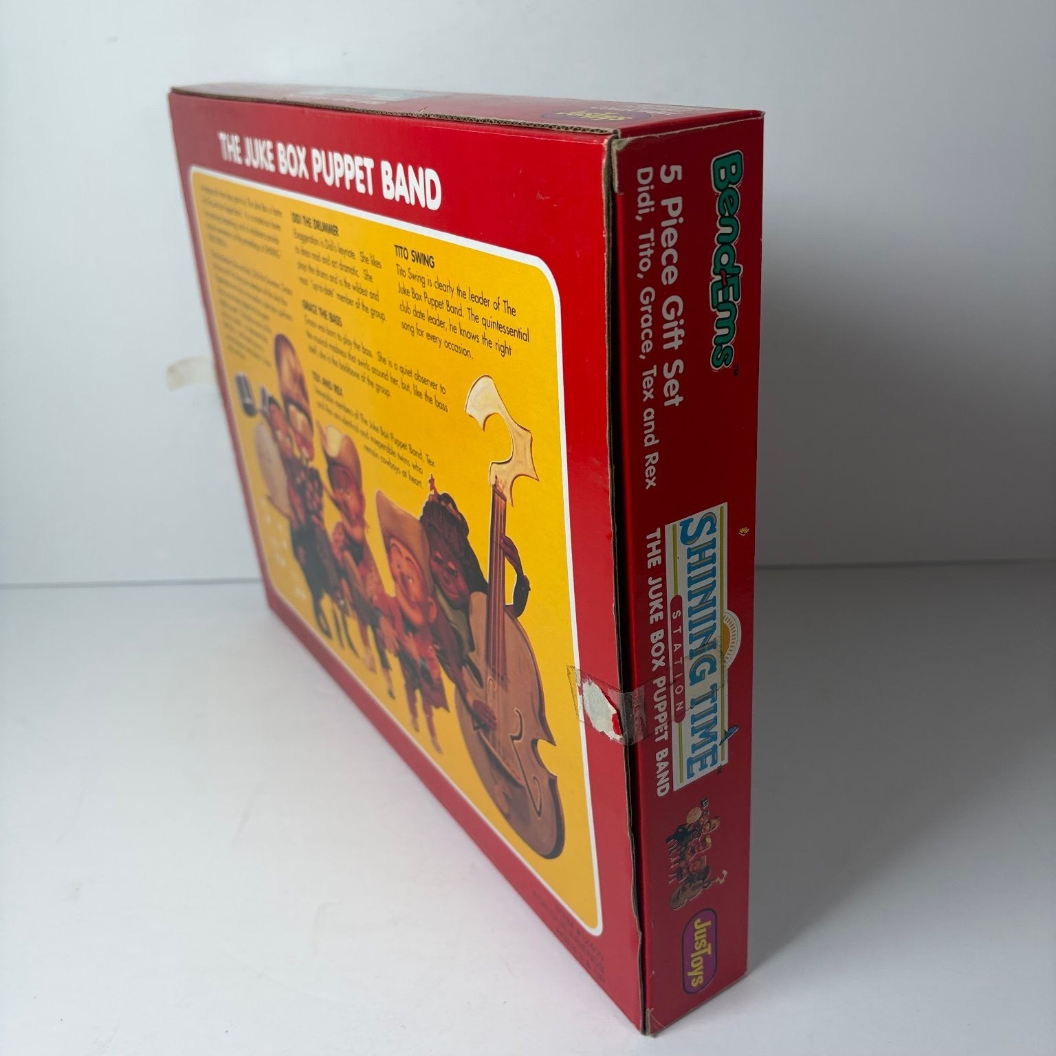 Vintage Shining Time Station Juke Box Puppet Band 5 Pc Gift Set Justoys BendEms