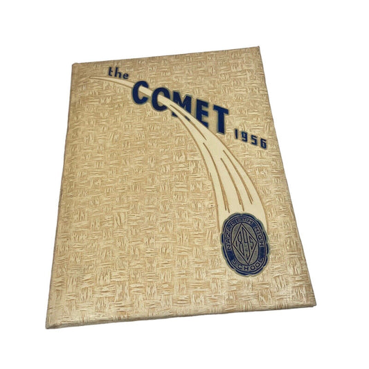 Nazareth Area High School 1956 Yearbook 'The Comet' Nazareth, PA VTG