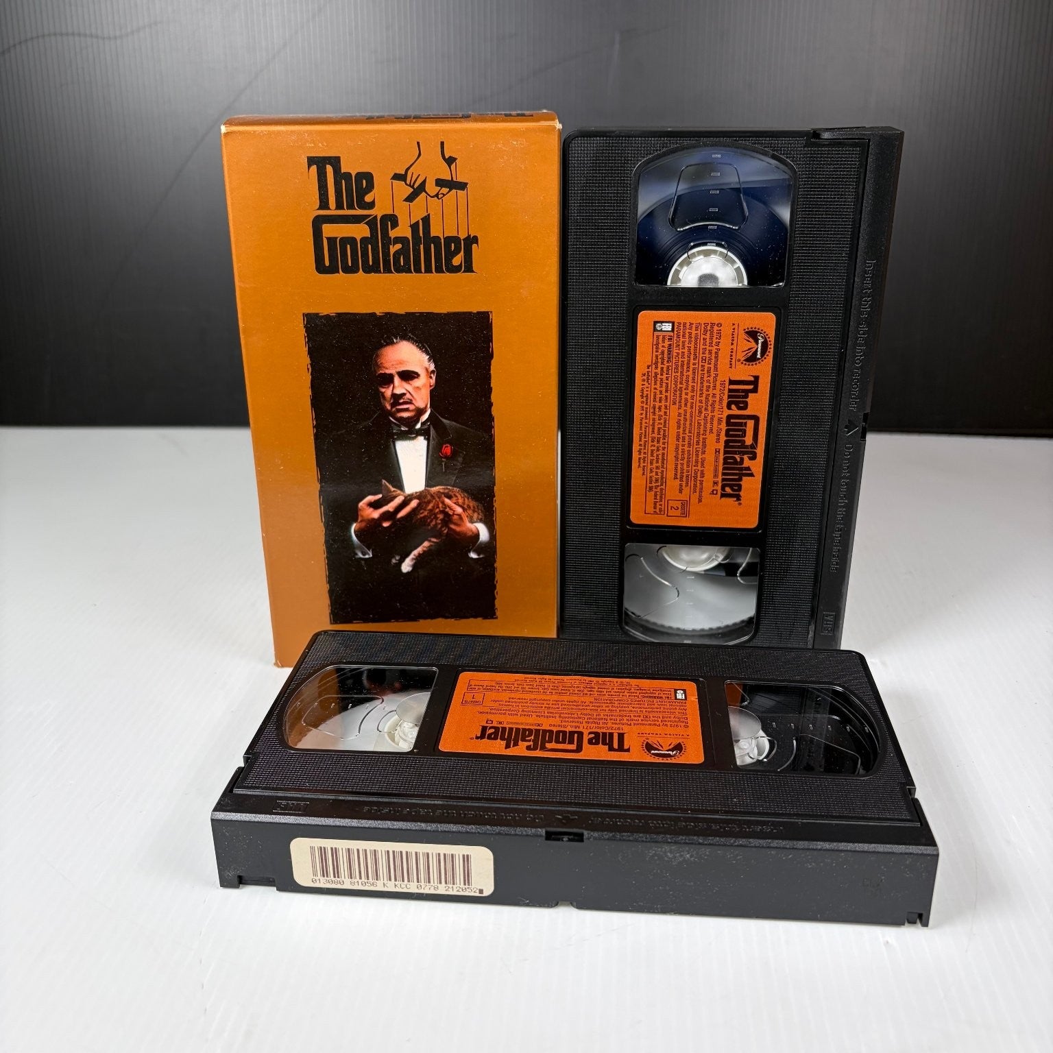 The Godfather VHS 1972 Crime Drama THX Mastered Bonus Interviews Paramount