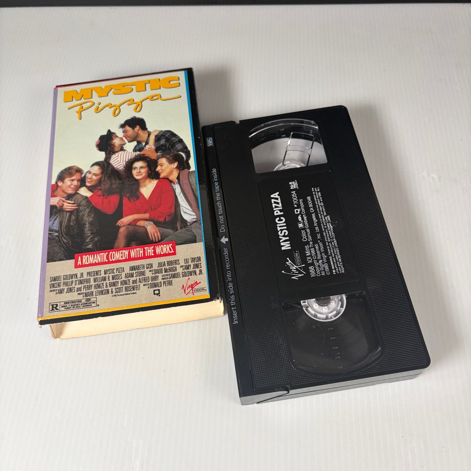 Mystic Pizza VHS 1988 Romantic Comedy Original Release Virgin Vision