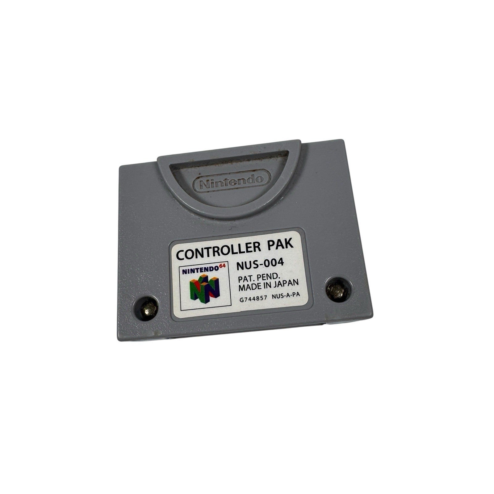 Official Nintendo 64 N64 OEM Video Game Memory Card Controller Pak Pack SAVE OEM