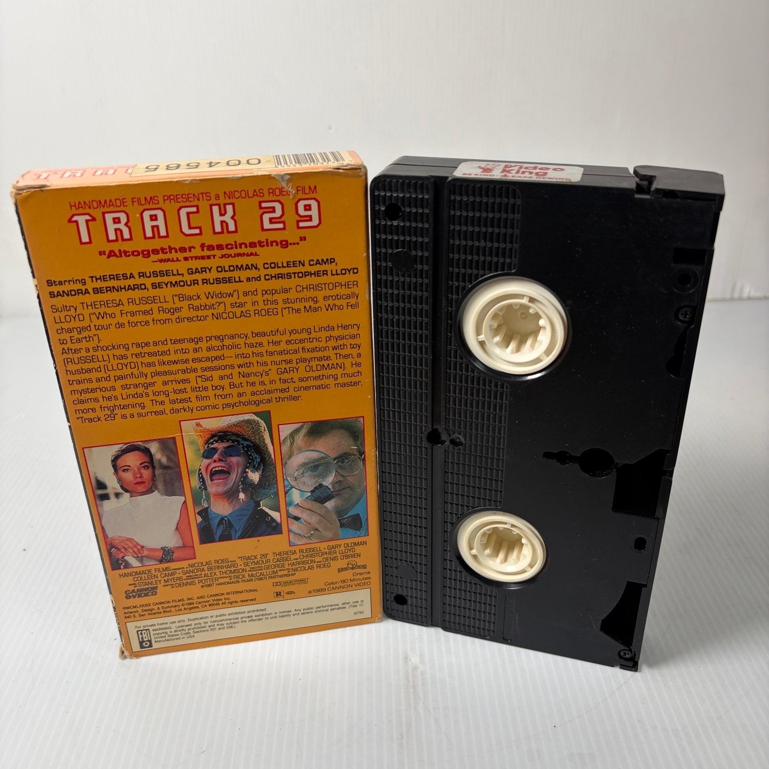 Track 29 VHS 1988 Drama Thriller Nicolas Roeg Cannon Video