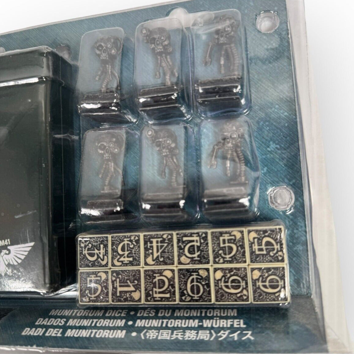 Wahammer 40K Lasgun Power Pack Munitorum Dice Limited Edition Case 40-42 Sealed